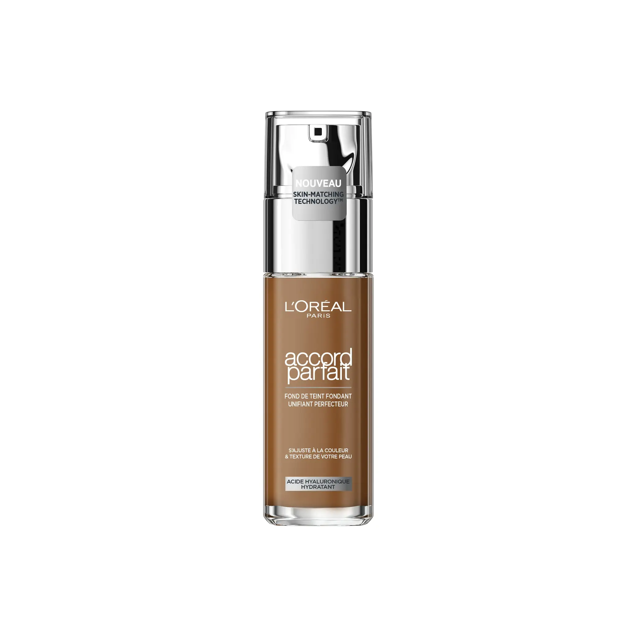 L'OREAL Accord parfait fond de teint fluide unifiant 8.5D caramel