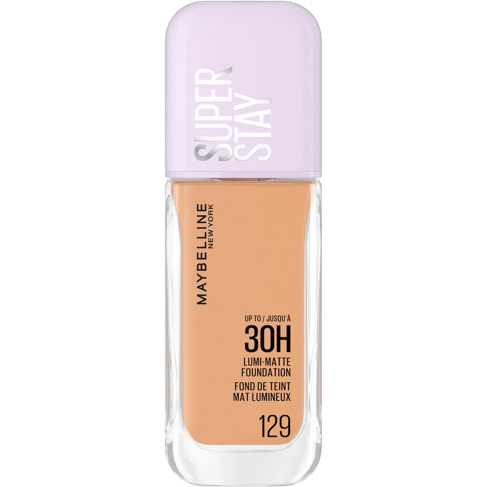 MAYBELLINE Superstay Fond de teint mat lumineux- 30H 129