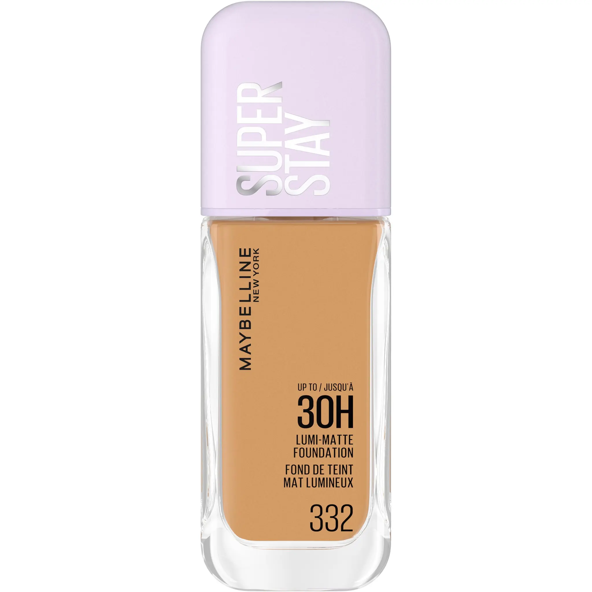 MAYBELLINE Superstay Fond de teint liquide mat lumineux 30H 332