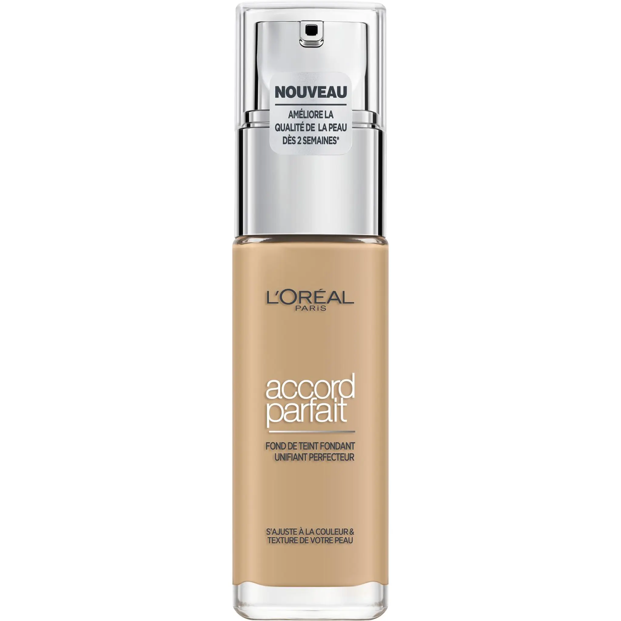 L'OREAL Accord Parfait fond de teint fluide unifiant 3.5N pêche