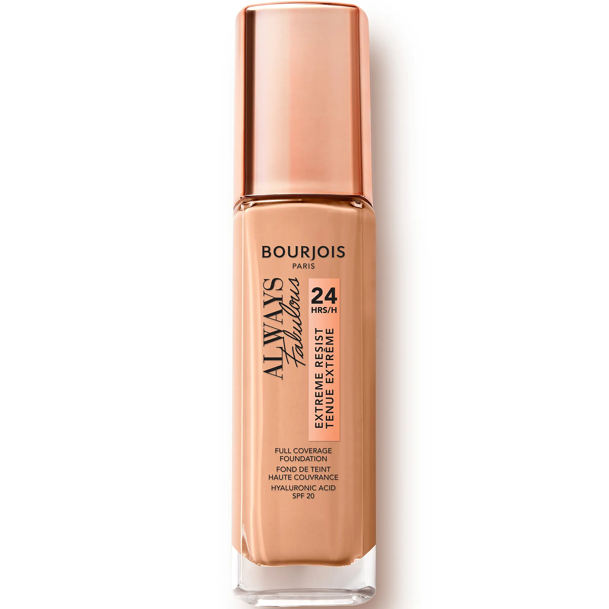 BOURJOIS Always fabulous fond de teint haute couvrance SPF20 200 vanille rosé