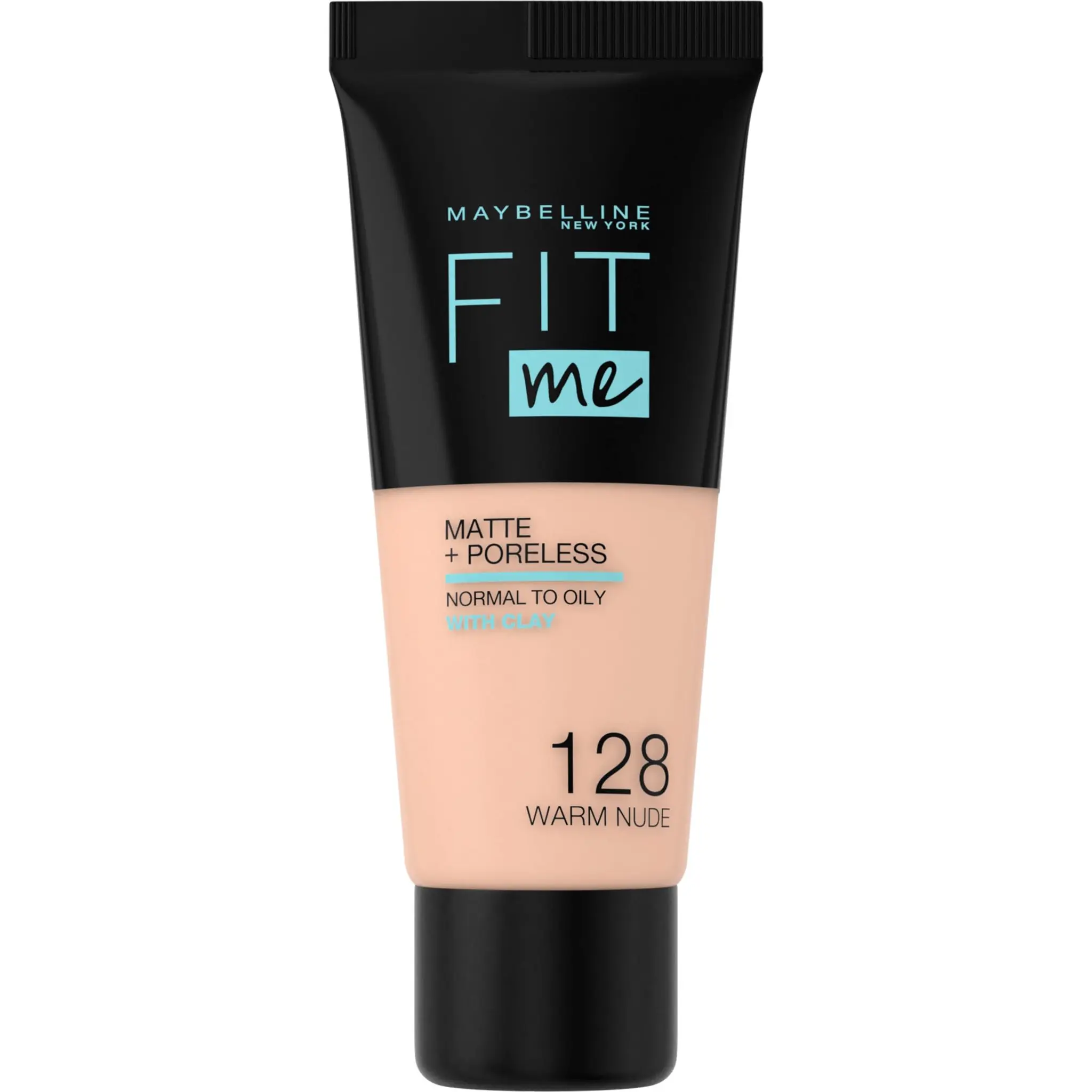 MAYBELLINE Fit Me fond de teint matte + poreless 128 warm nude
