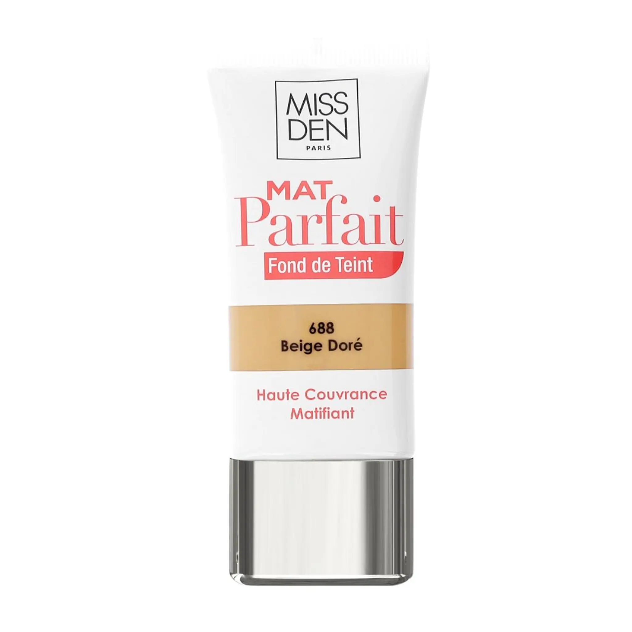 MISS DEN Mat Parfait Fond de teint liquide 688 beige doré