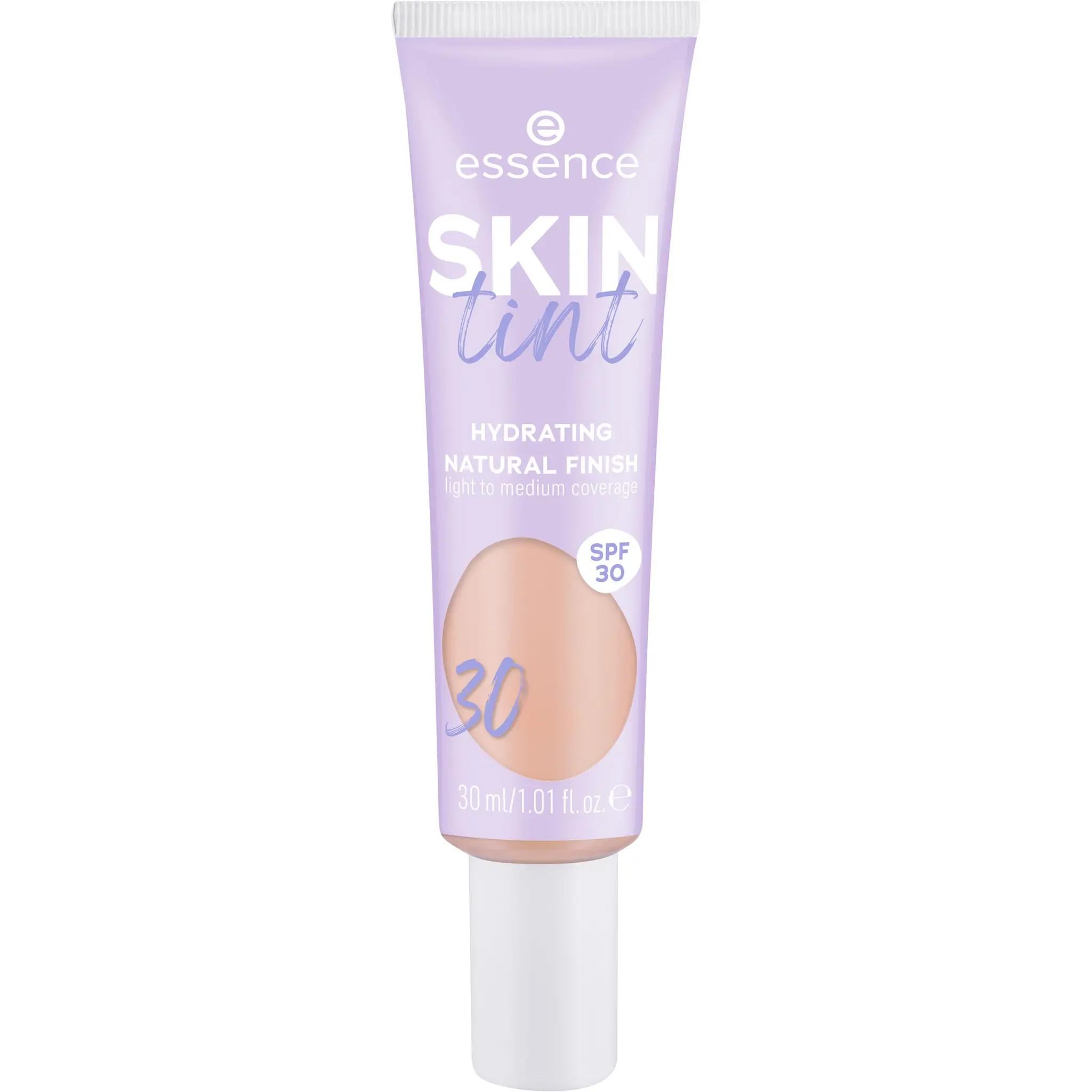 ESSENCE Skin tint fond de teint FPS30 hydratant teinte 30