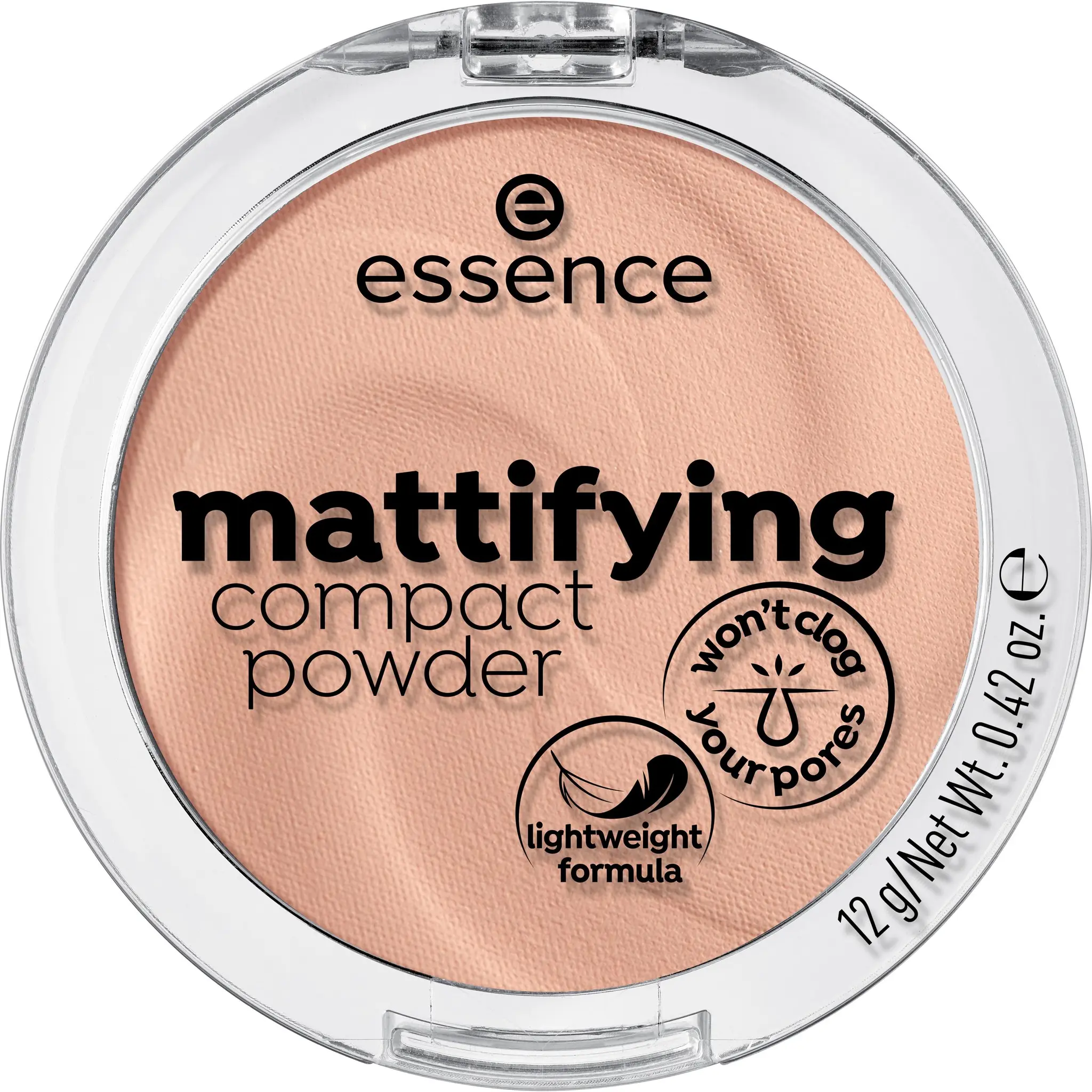 ESSENCE Mattifying compact powder poudre compacte matifiante 04 perfect beige