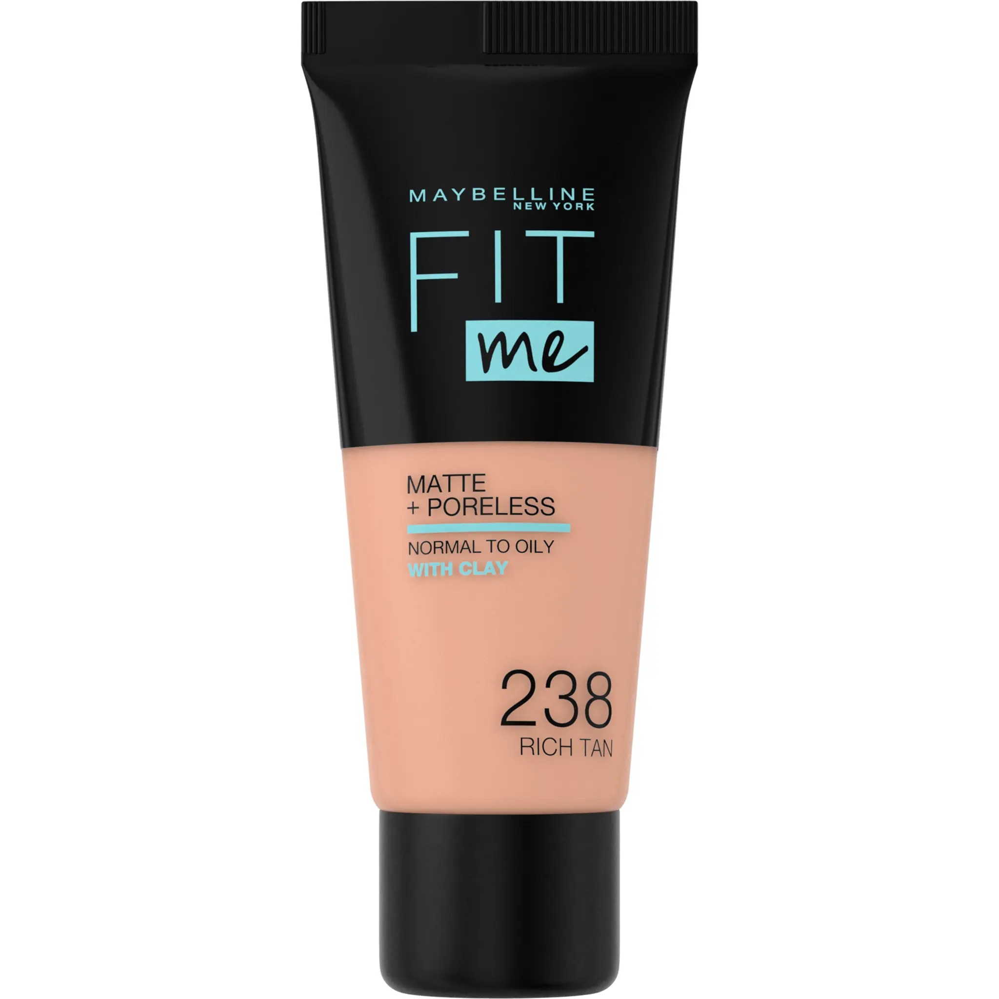 MAYBELLINE Fit me fond de teint matte + poreless 238 rich tan
