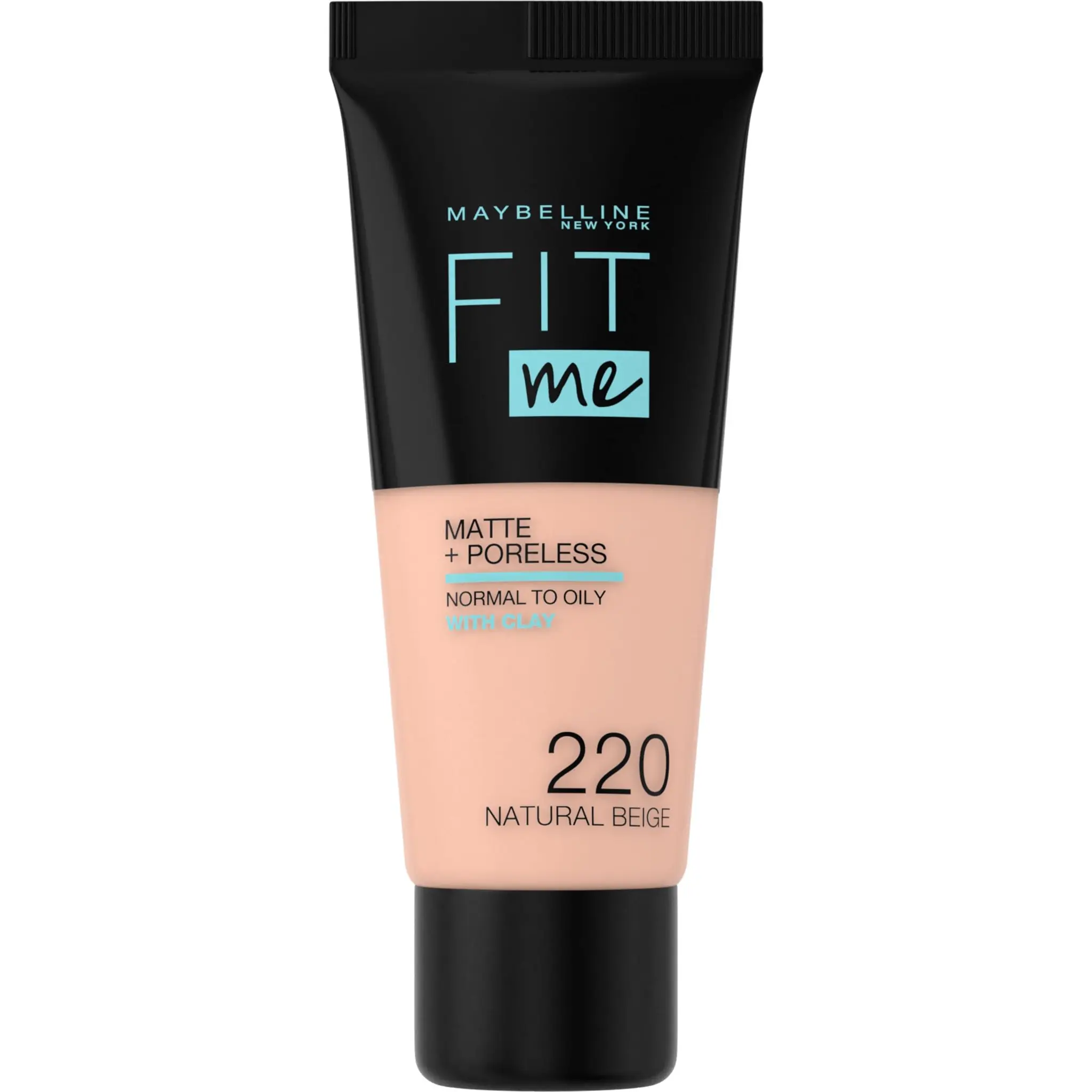 MAYBELLINE Fit me fond de teint matte + poreless 220 beige naturel