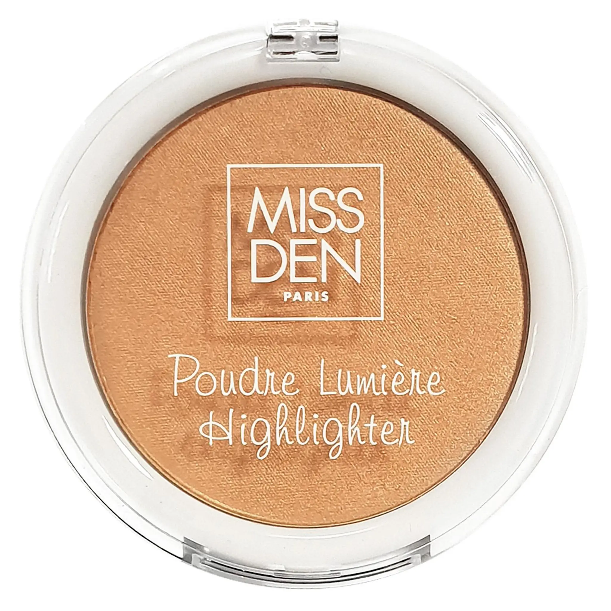 MISS DEN Poudre Lumière Highlighter éclat doré