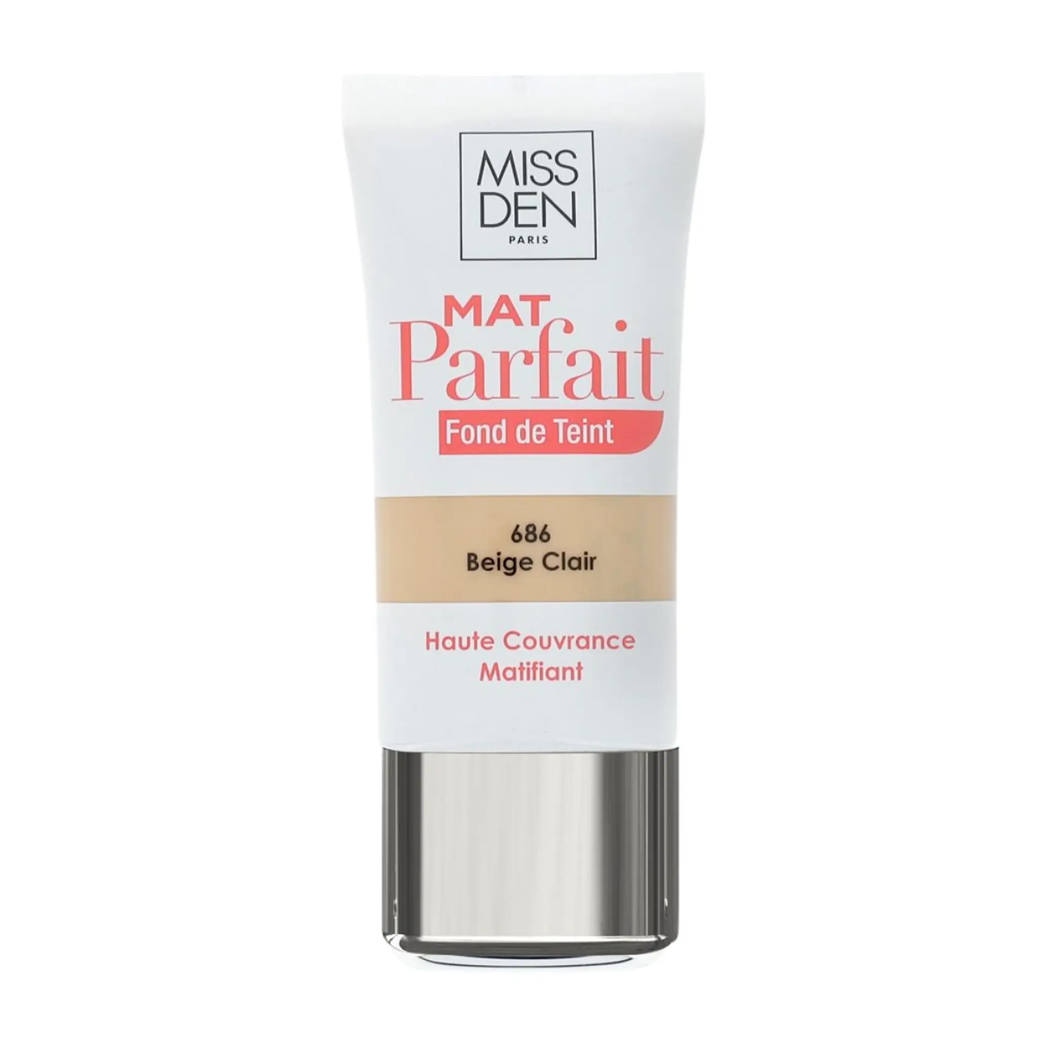 MISS DEN Mat Parfait Fond de teint liquide 686 beige clair