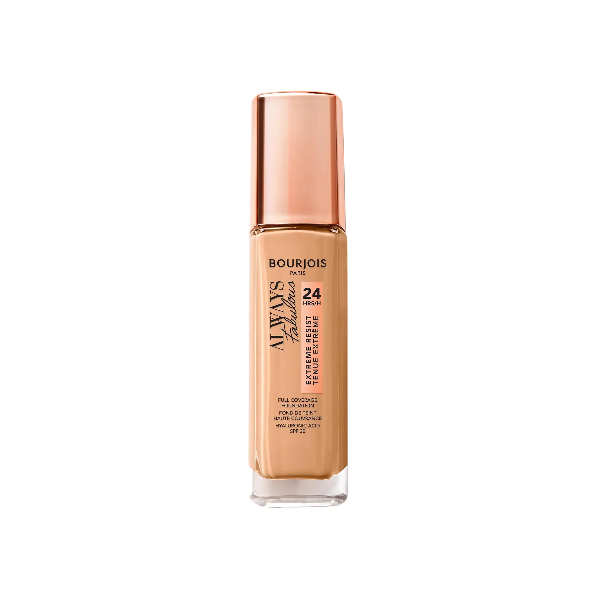 BOURJOIS Always fabulous fond de teint haute couvrance SPF20 210 vanille