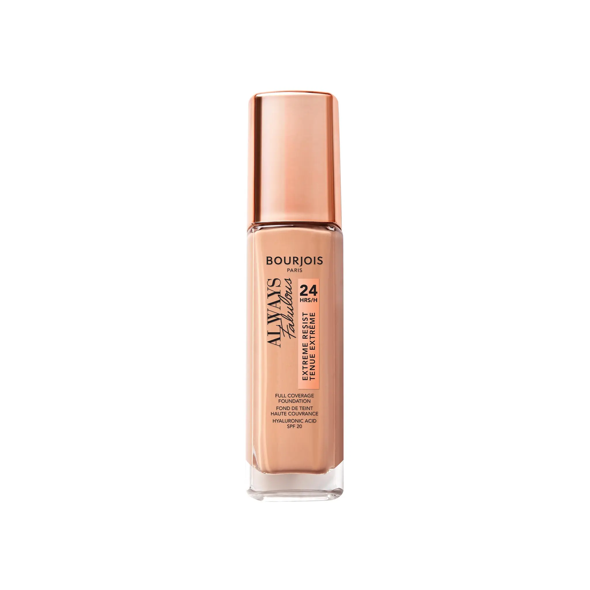 BOURJOIS Always fabulous fond de teint haute couvrance SPF20 300 sable rose
