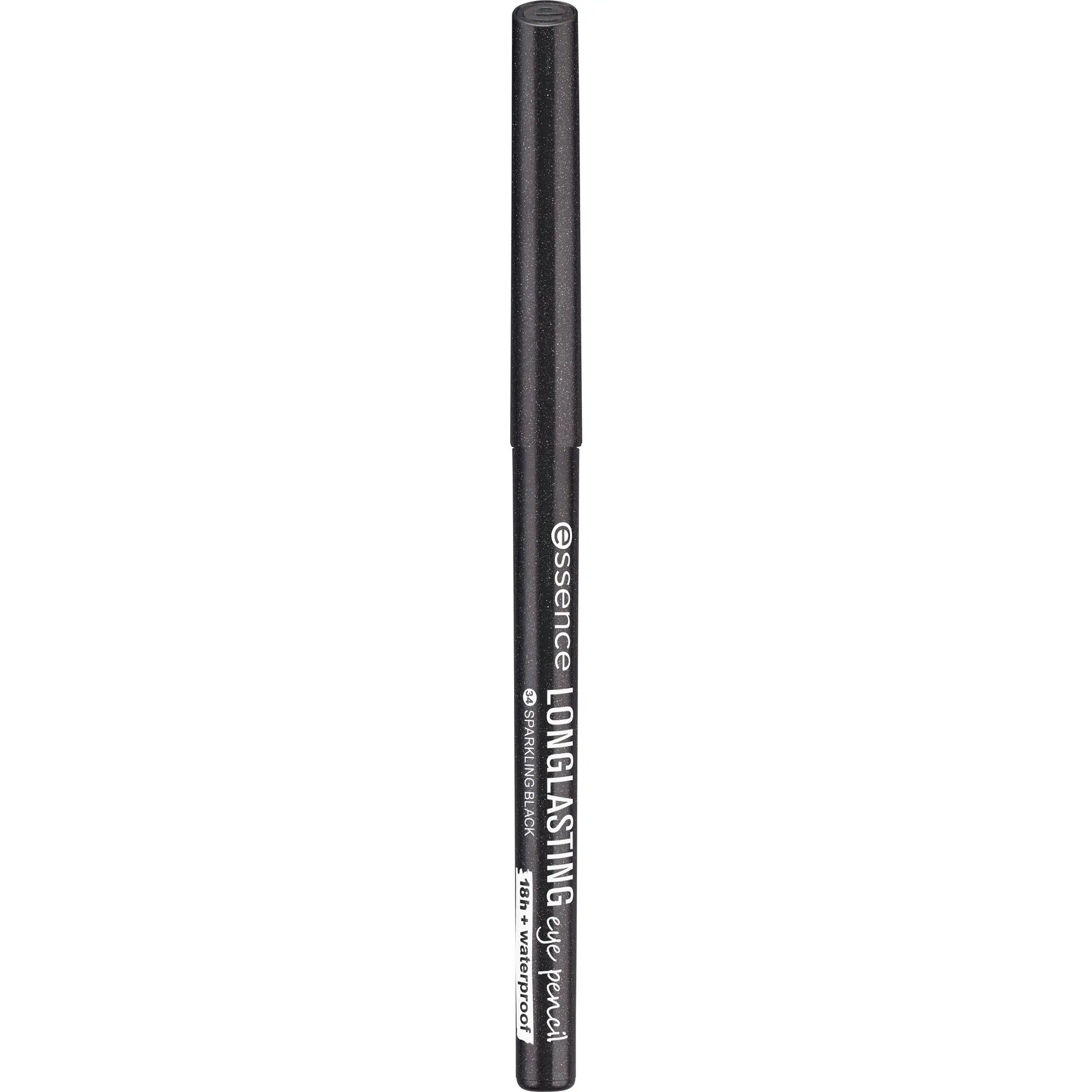 ESSENCE Long Lasting Eye pencil crayon yeux 34 sparkling black