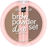 ESSENCE Brow Powder Duo Set Poudre sourcils 01 light