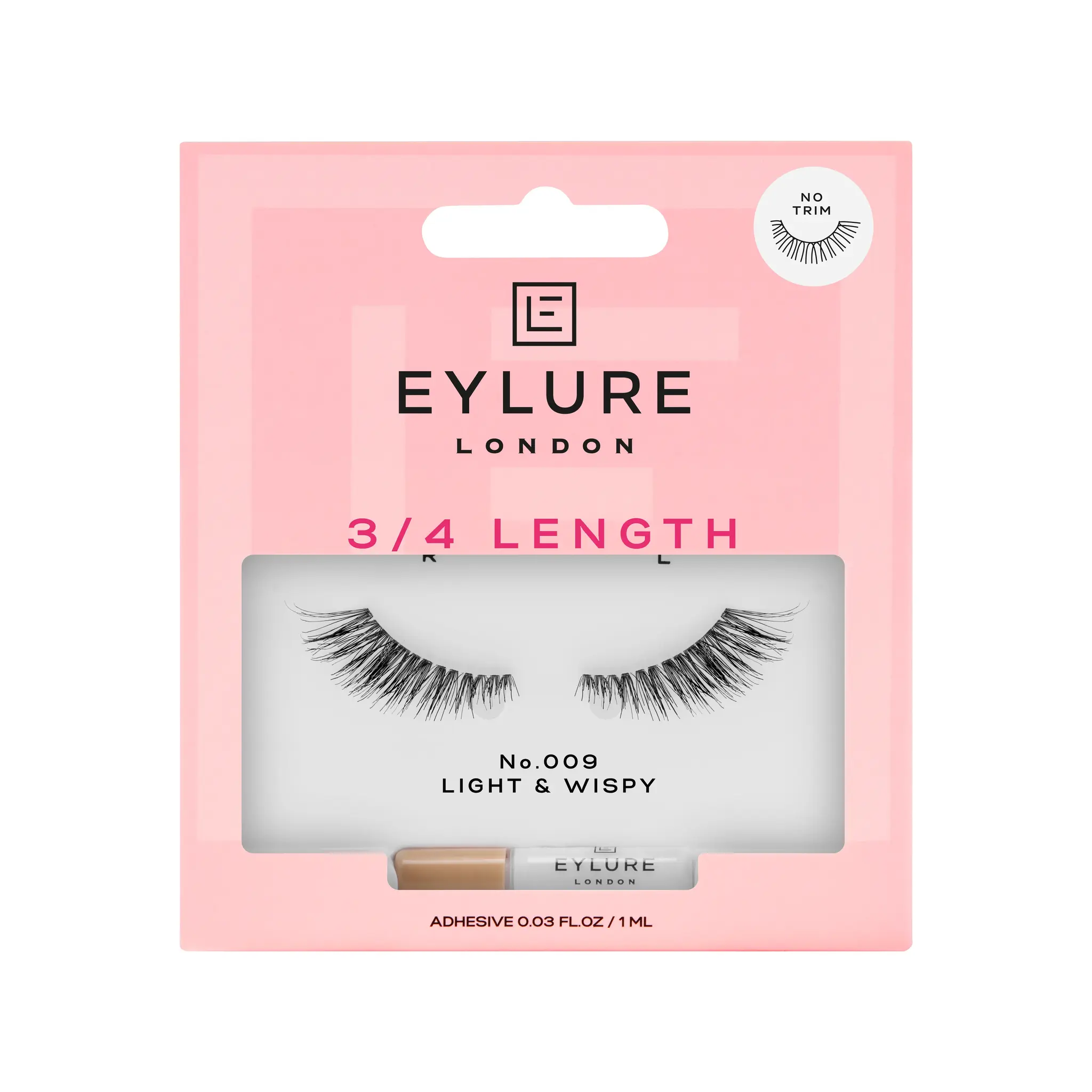 EYLURE Faux cils 3/4 length 009 light & wispy