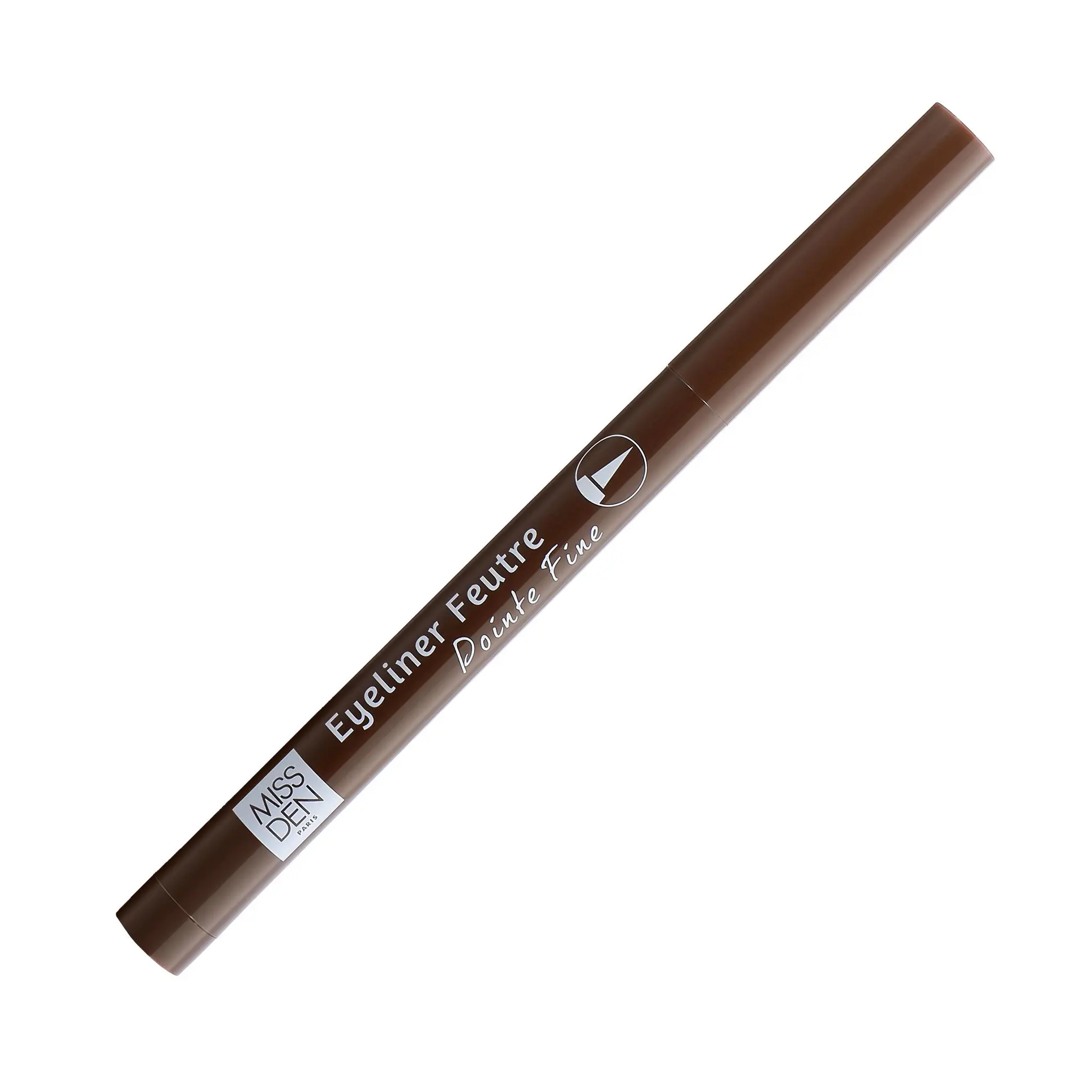 MISS DEN Eyeliner feutre pointe fine brun design