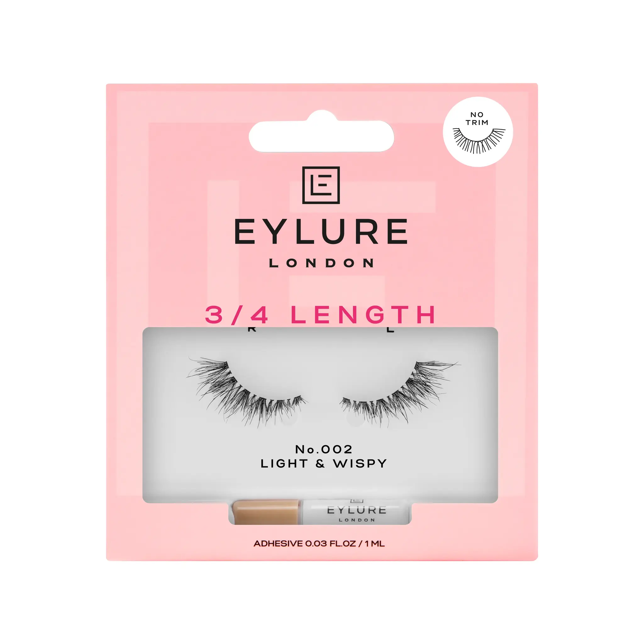 EYLURE Faux cils 3/4 length 002 light & wispy