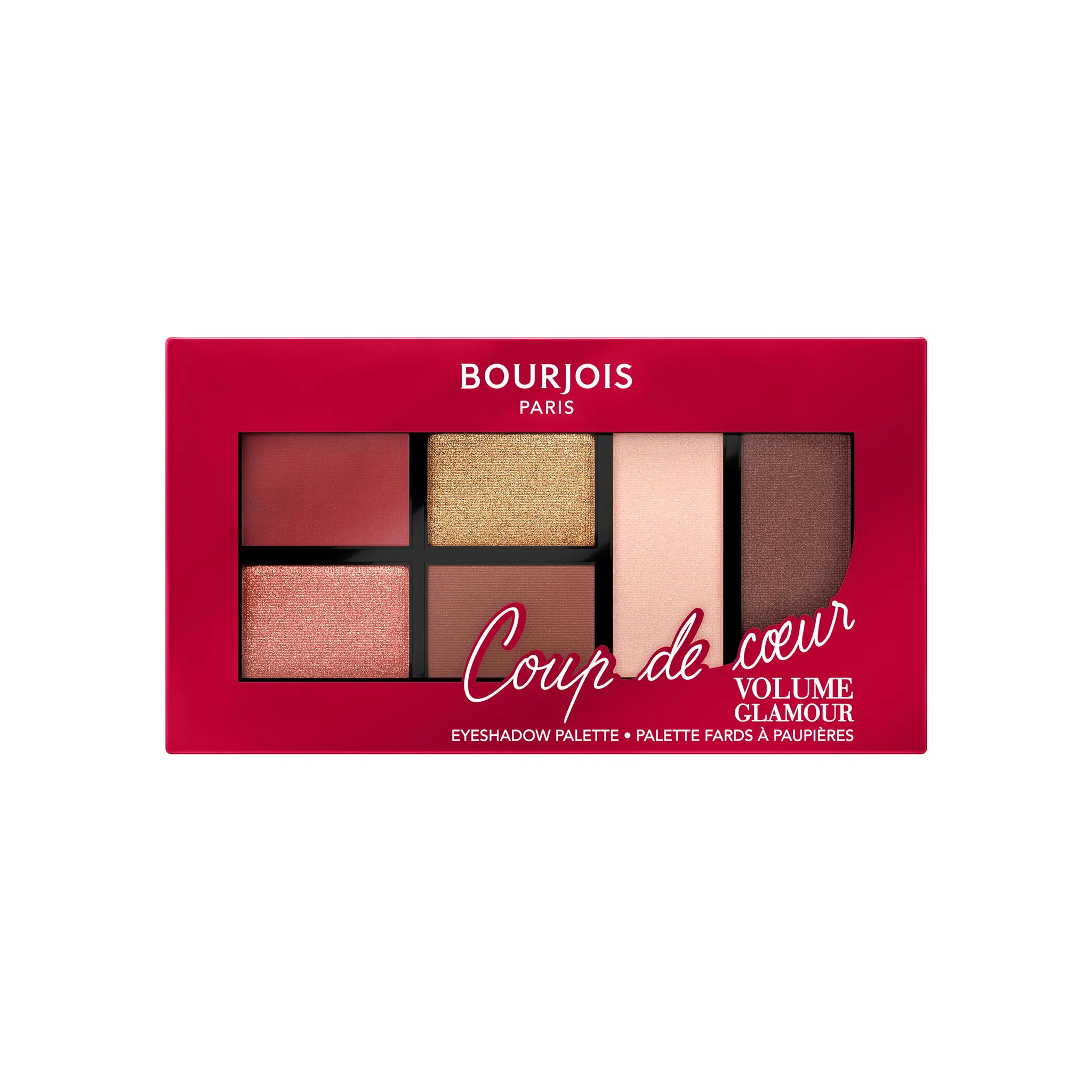 BOURJOIS Volume glamour palette fards à paupières 01 coup de cœur