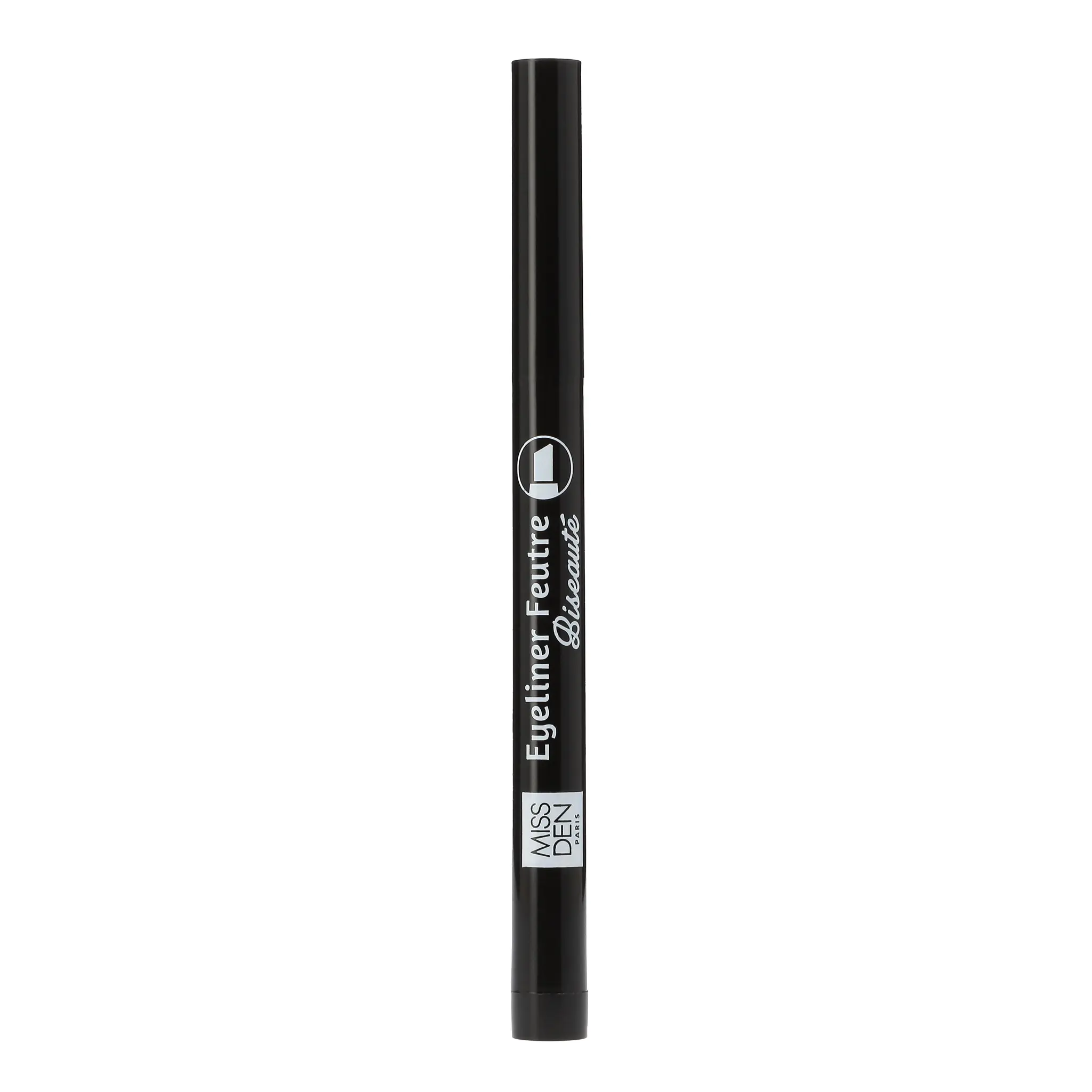MISS DEN Eyeliner feutre biseauté noir ultra