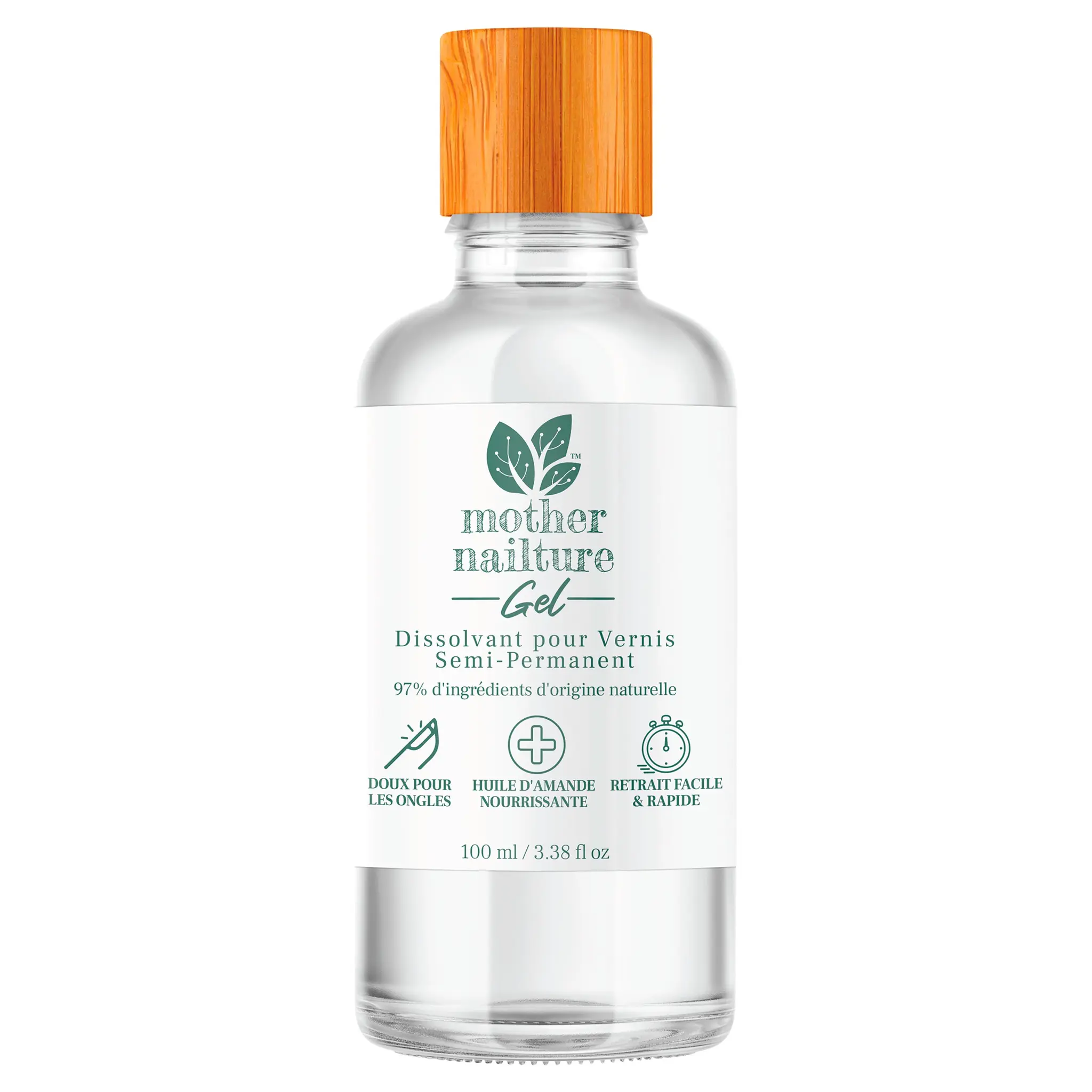 MOTHER NAILTURE GEL Dissolvant pour vernis semi-permanent