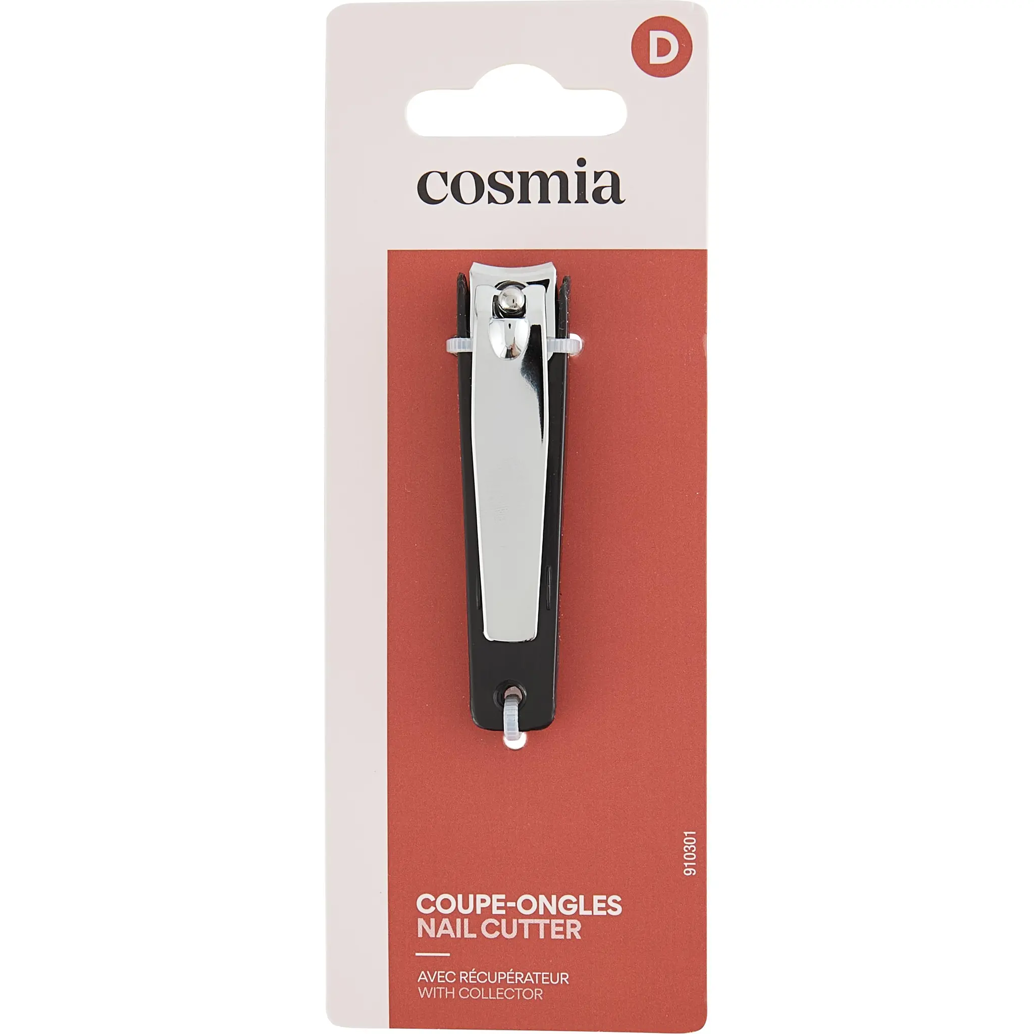COSMIA Coupe ongle large avec récupérateur