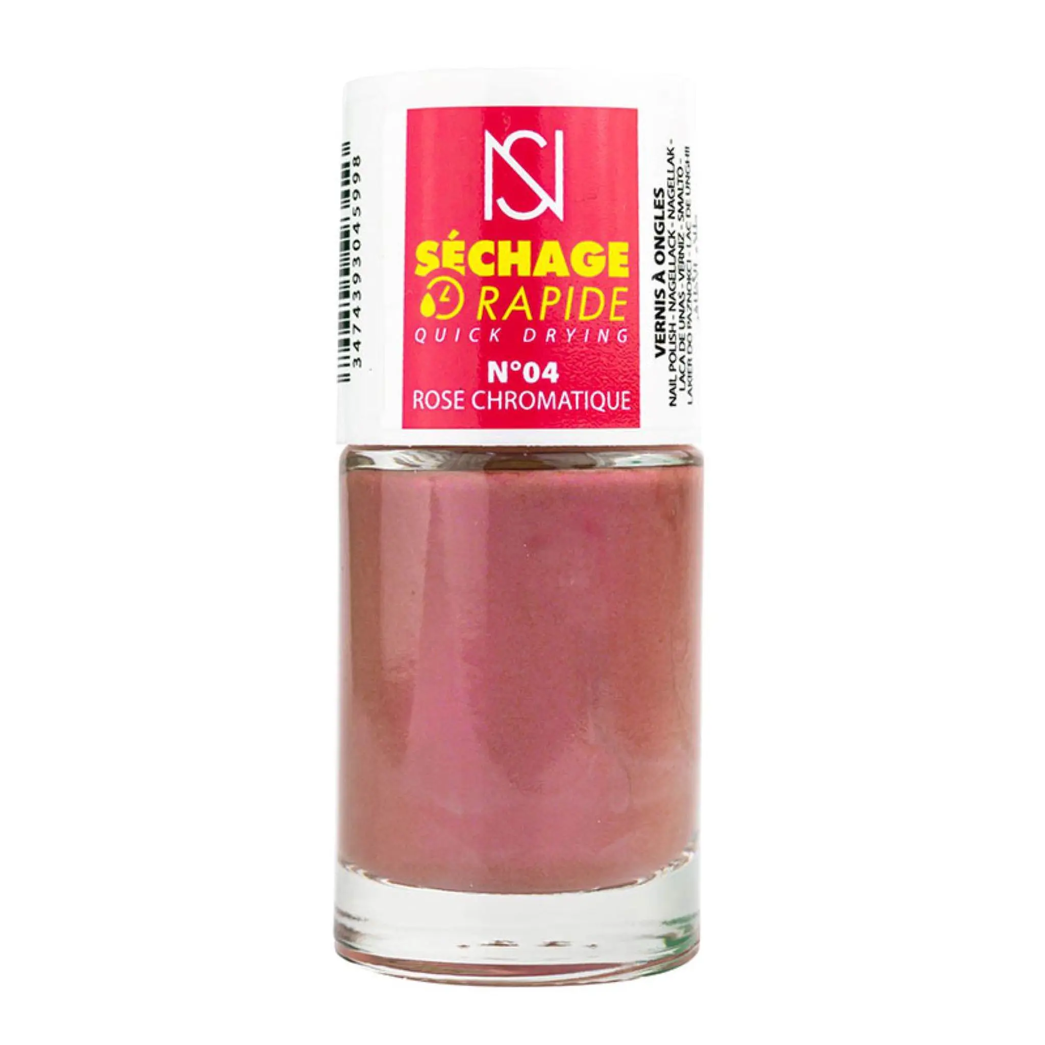 NS Vernis à ongles séchage rapide 04 rose chromatique