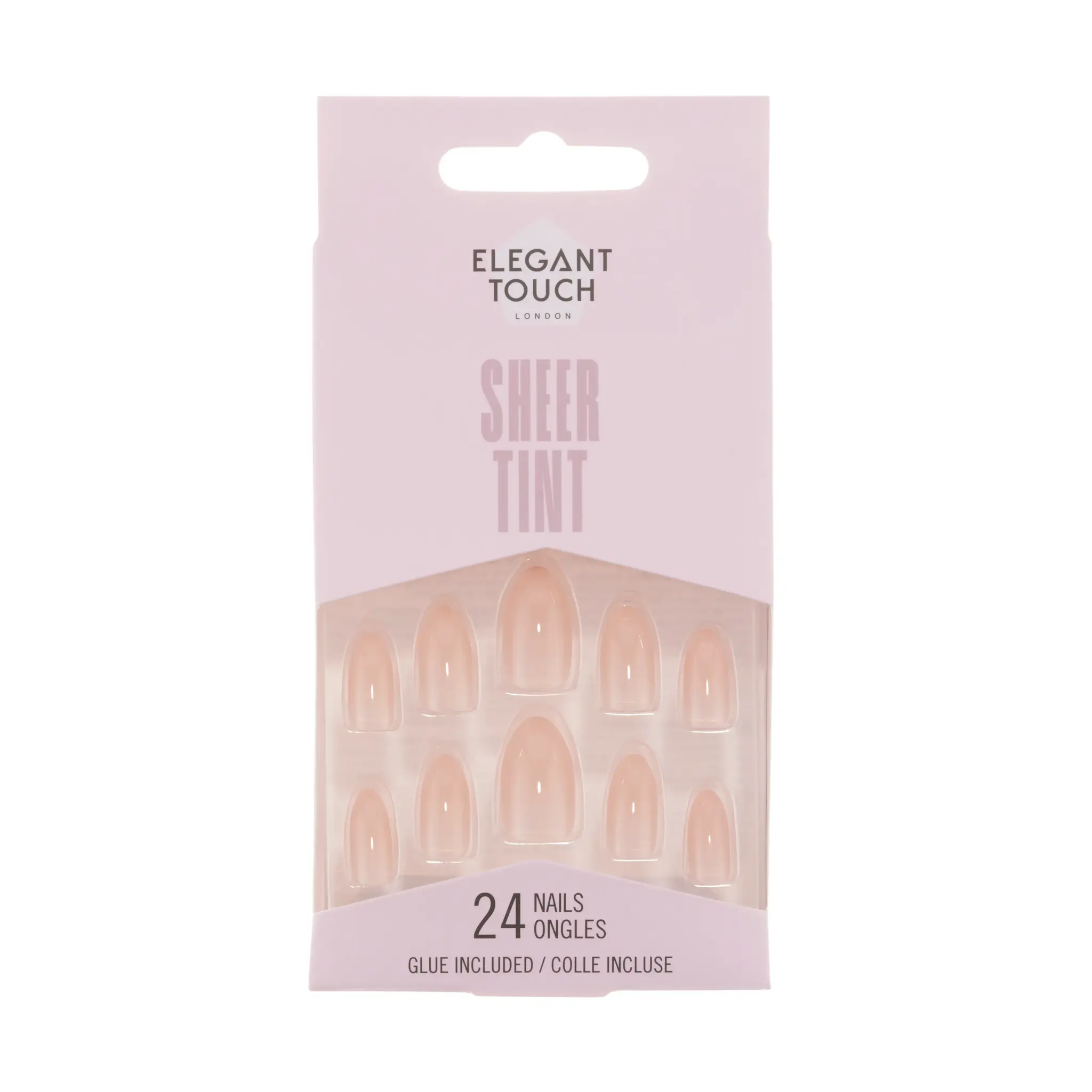 ELEGANT TOUCH Faux ongles sheer tint