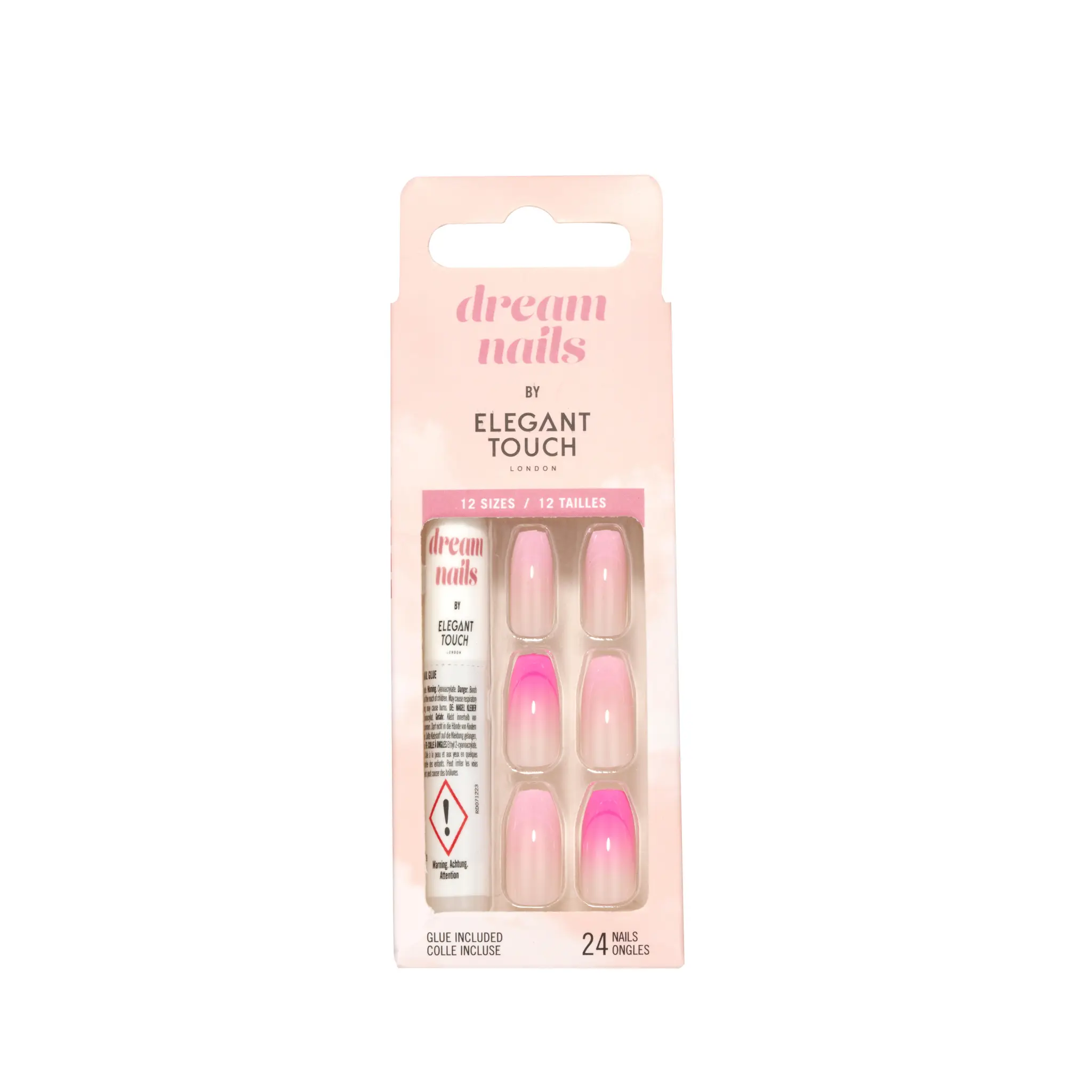 ELEGANT TOUCH Dream Nails Faux ongles dream nails pink ombre