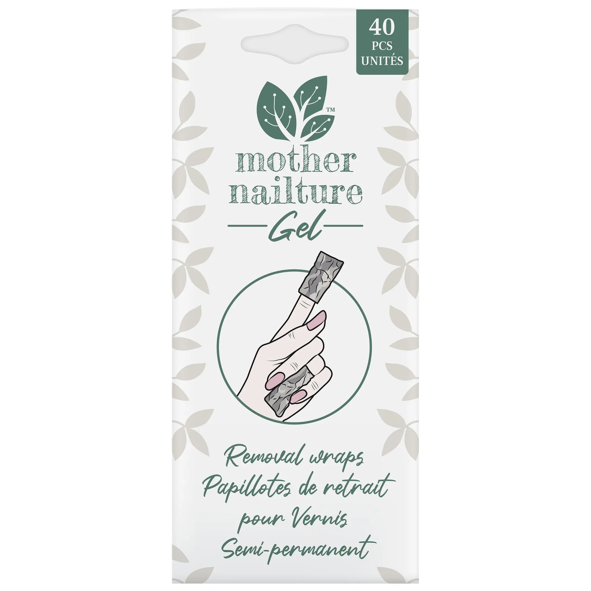 MOTHER NAILTURE GEL Papillotes de retrait pour vernis semi-permanent