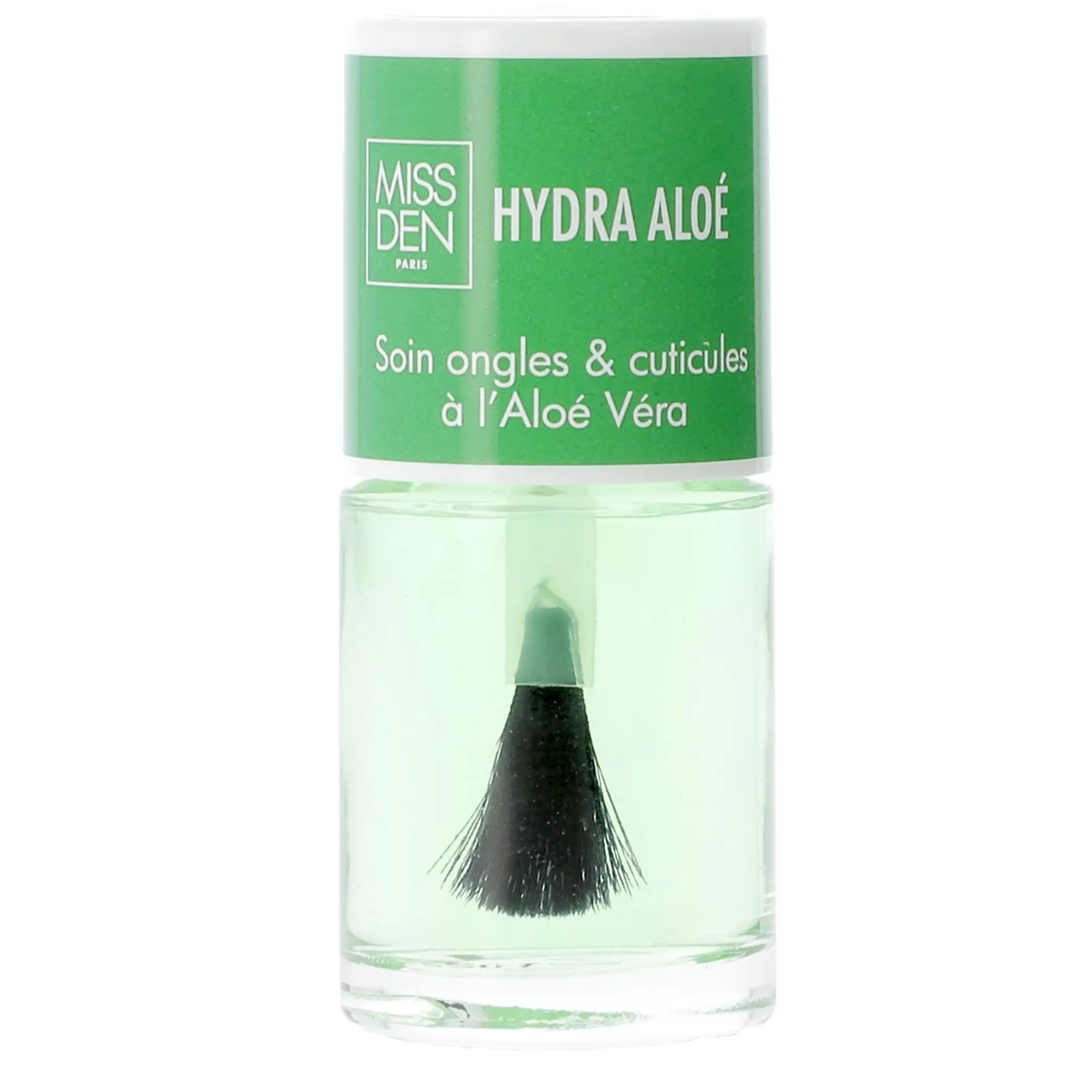 MISS DEN Vernis à ongles hydra aloé soin ongles et cuticules à l'aloé véra