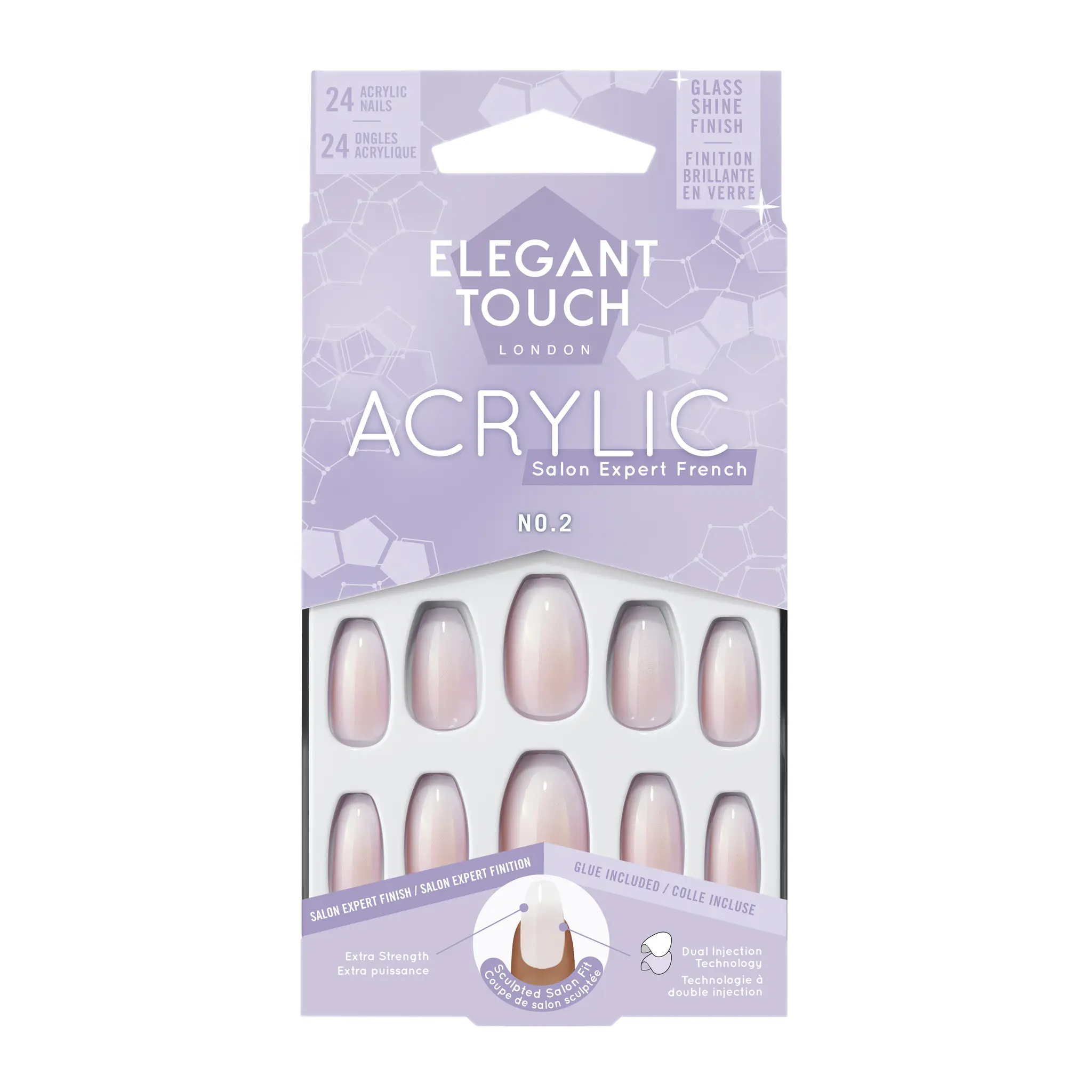 ELEGANT TOUCH Faux ongles acrylic 2