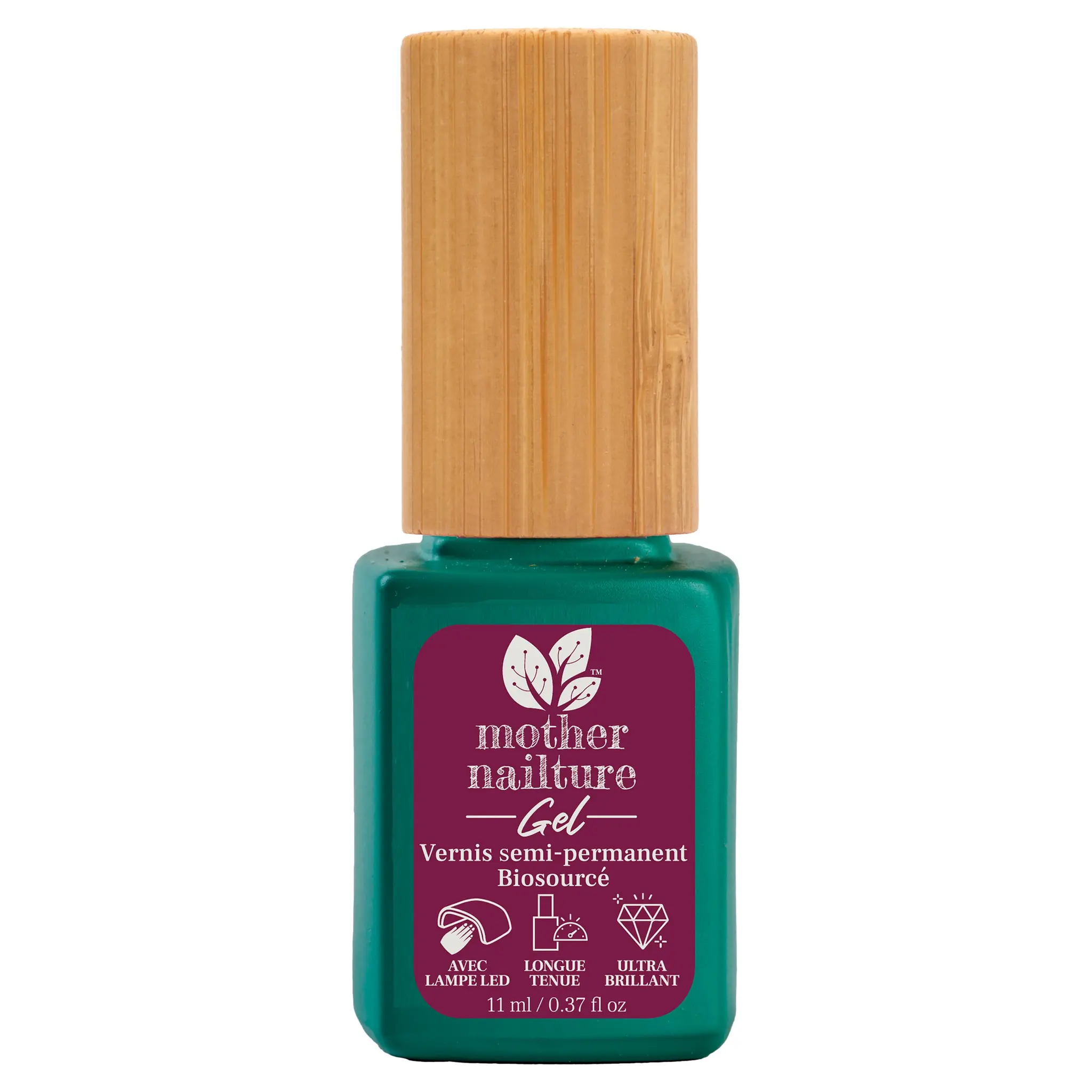 MOTHER NAILTURE GEL Vernis à ongles semi-permanent aubergine