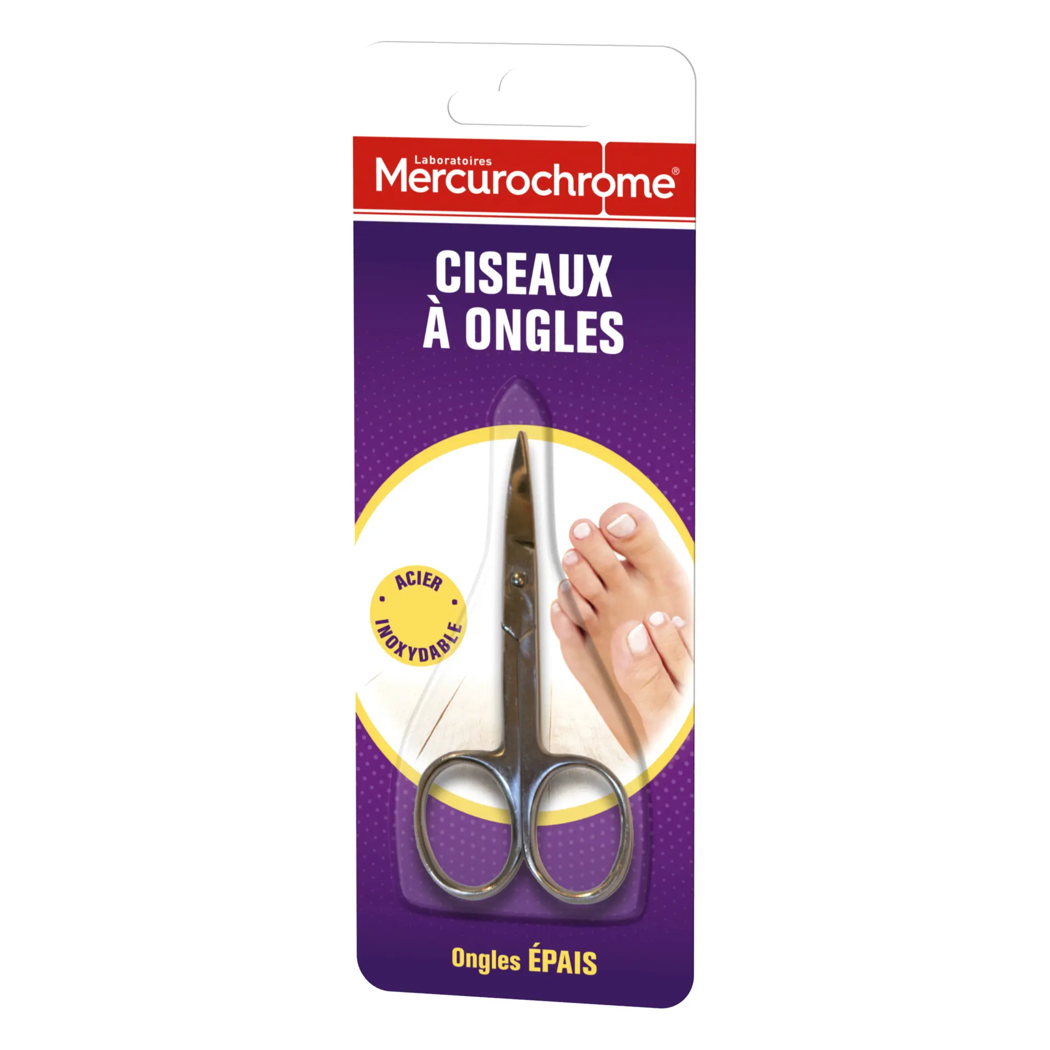 MERCUROCHROME Ciseaux à ongles