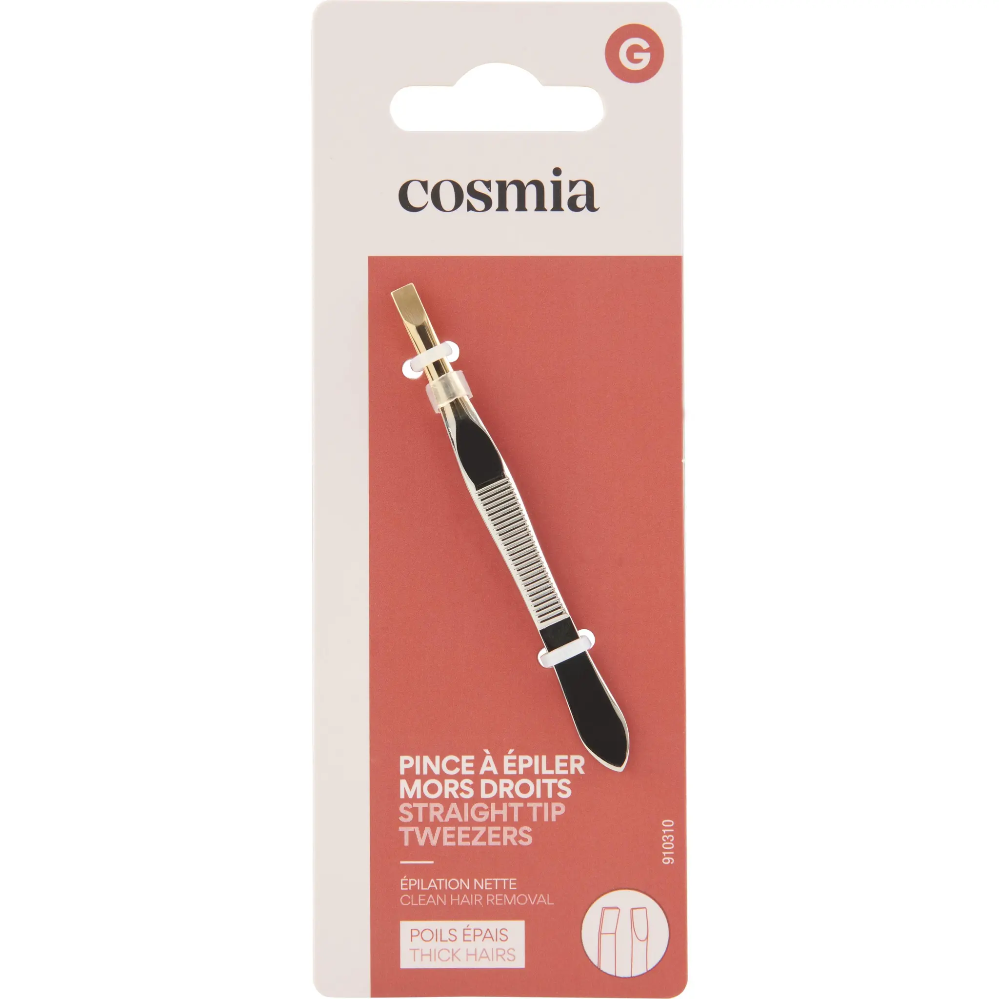 COSMIA Pince à épiler Tweezer