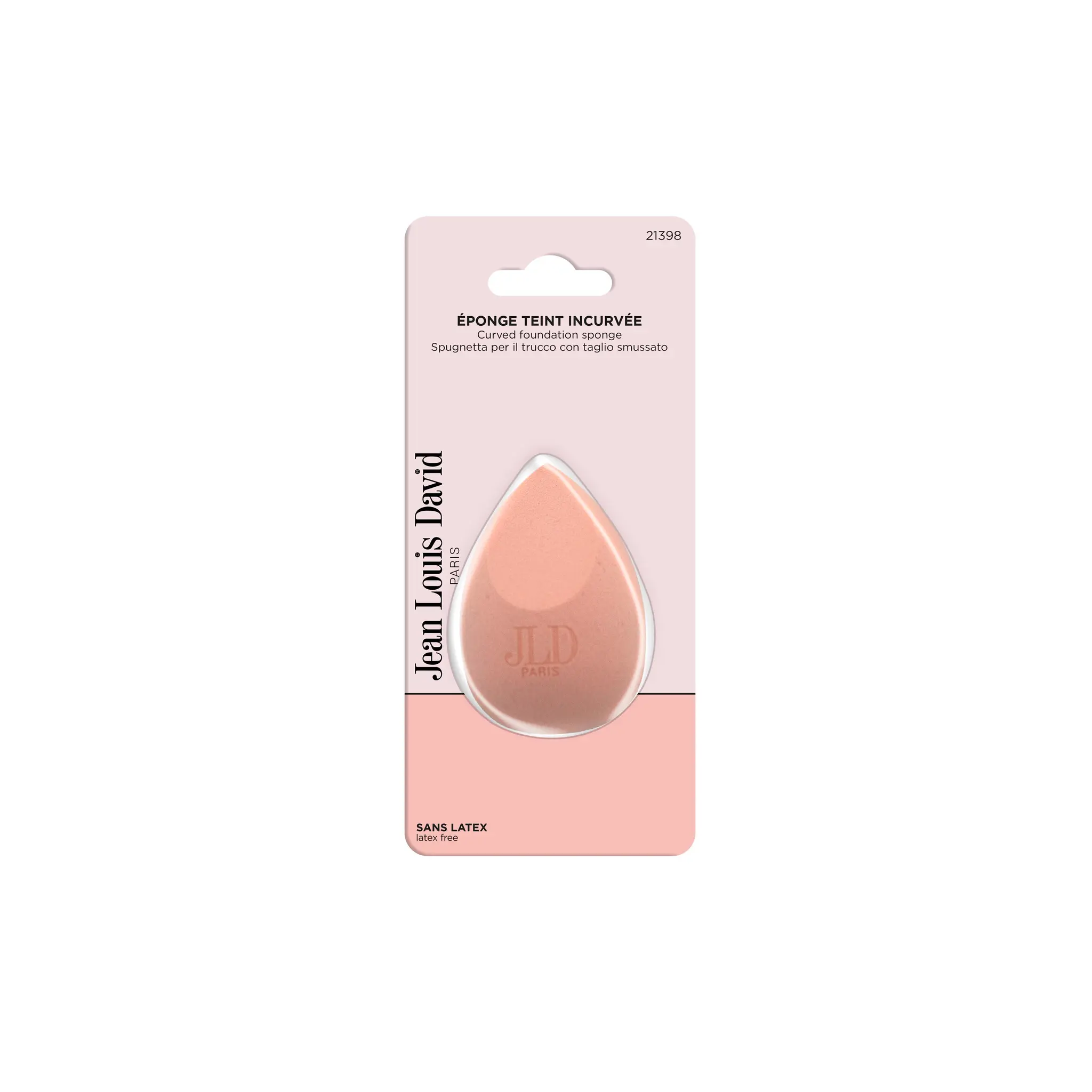 JEAN LOUIS DAVID Éponge maquillage teint incurvée