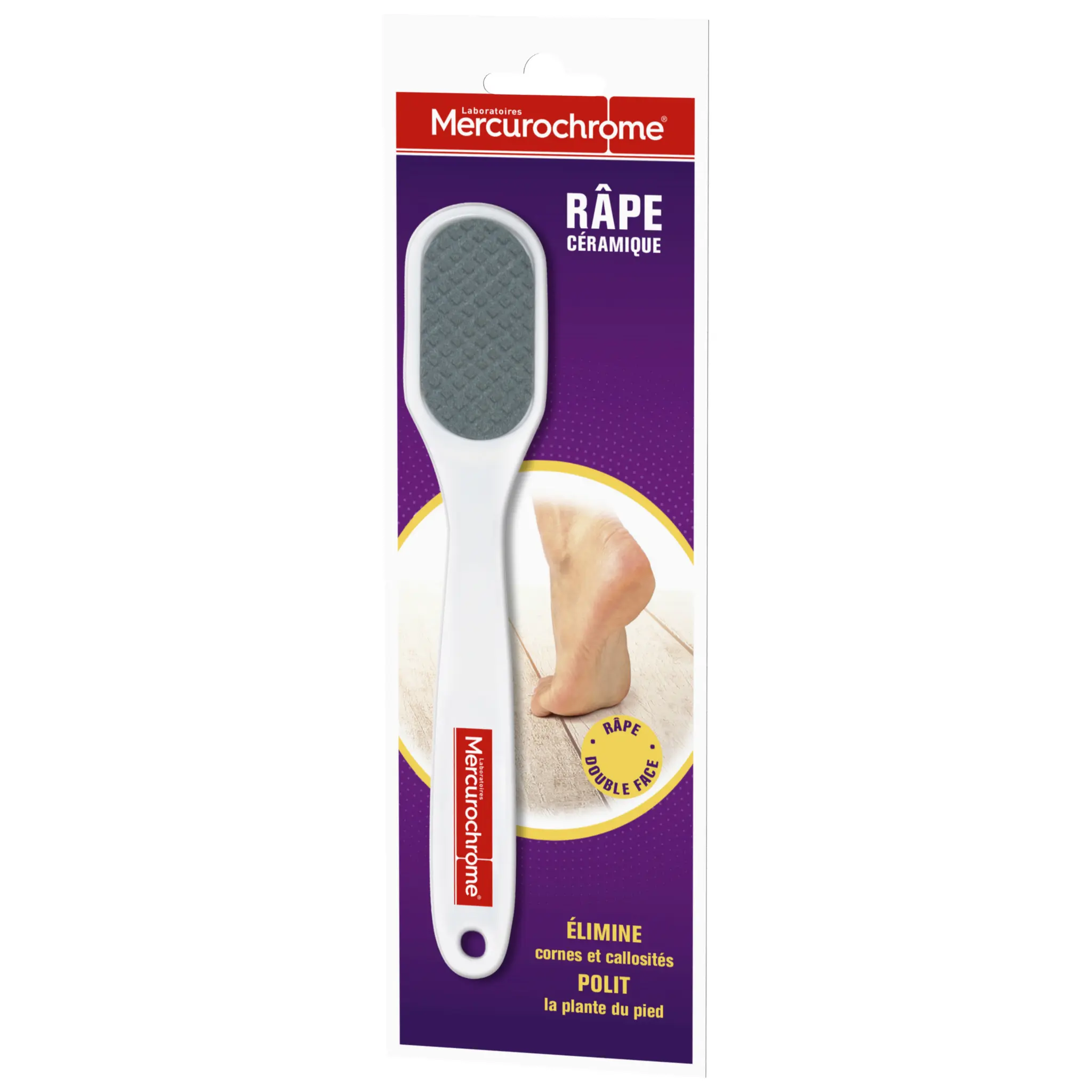 MERCUROCHROME Râpe à pieds céramique