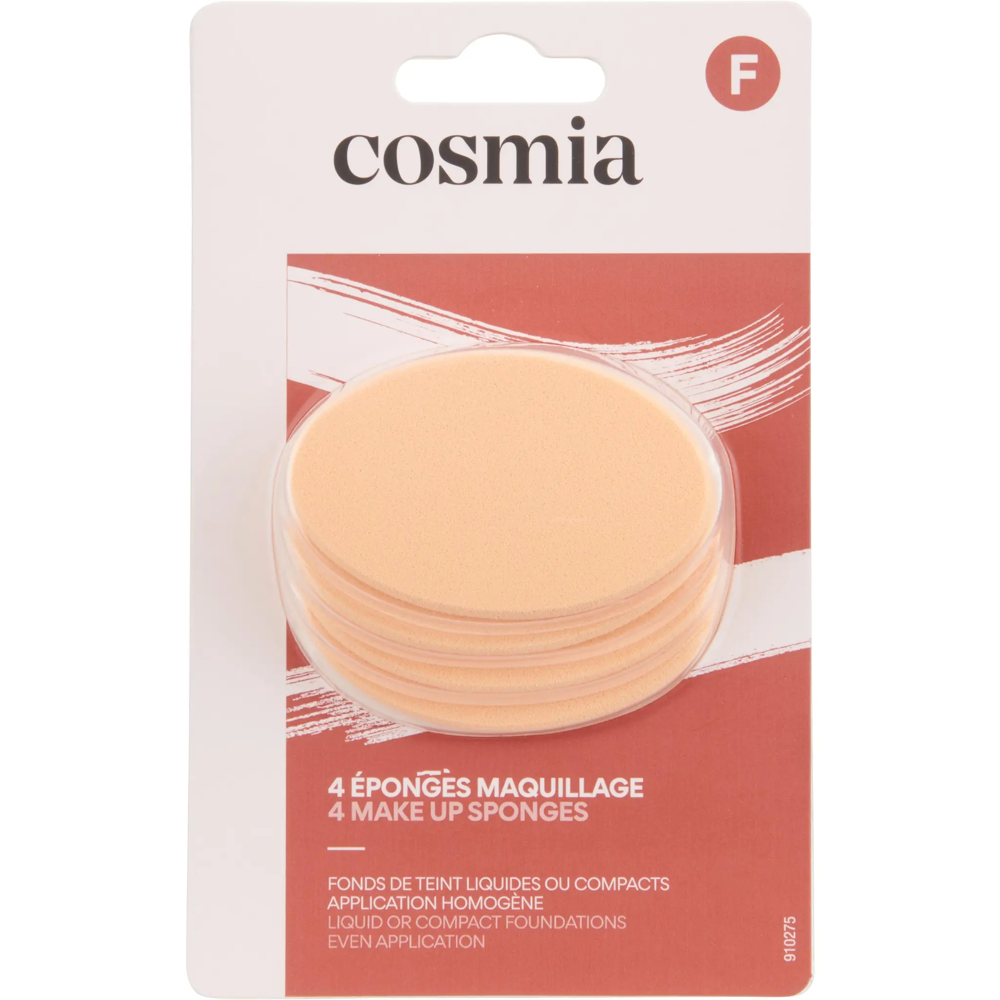 COSMIA Eponges ovales de maquillage