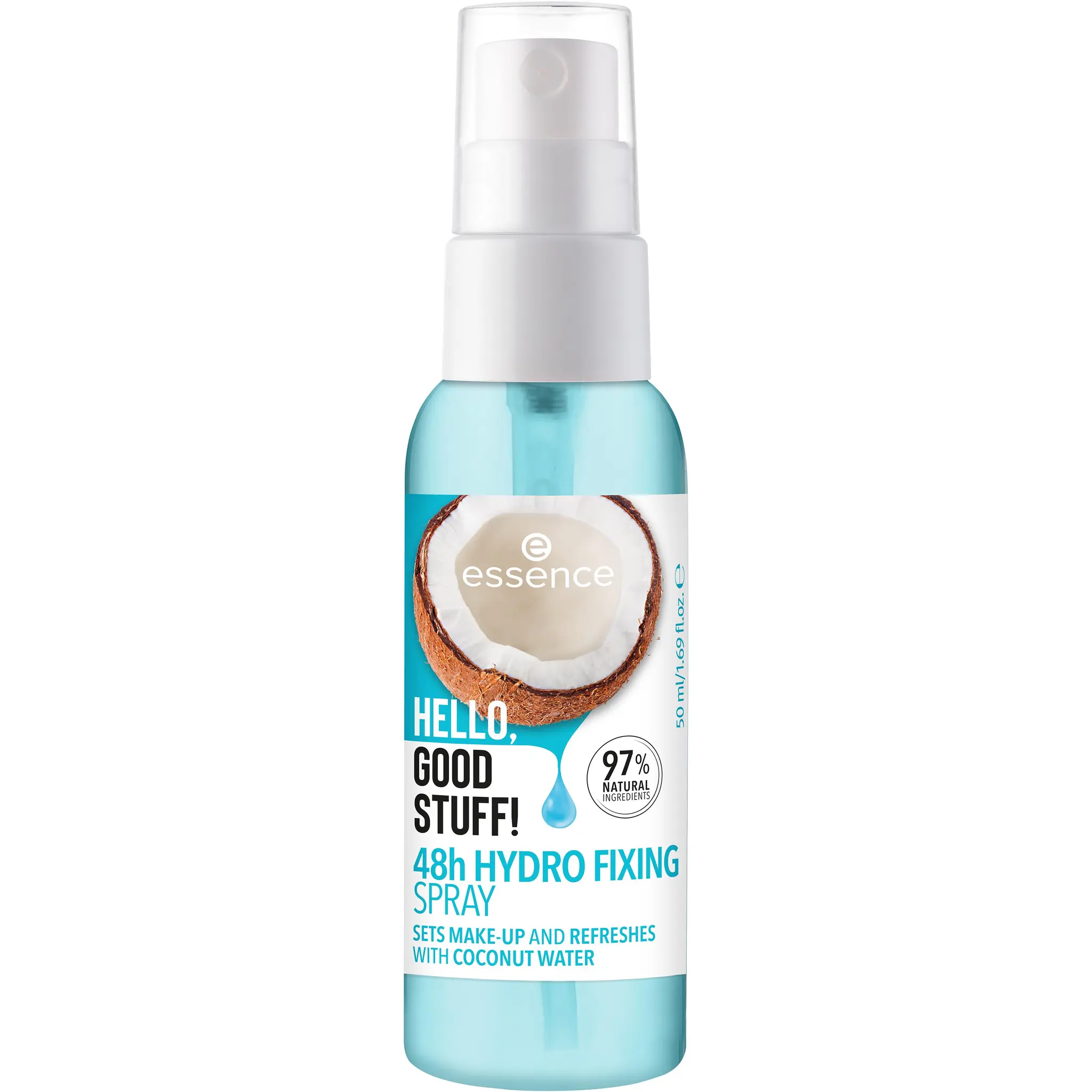 ESSENCE Hello, Good Stuff! 48H hydro fixing spray à l'eau de coco