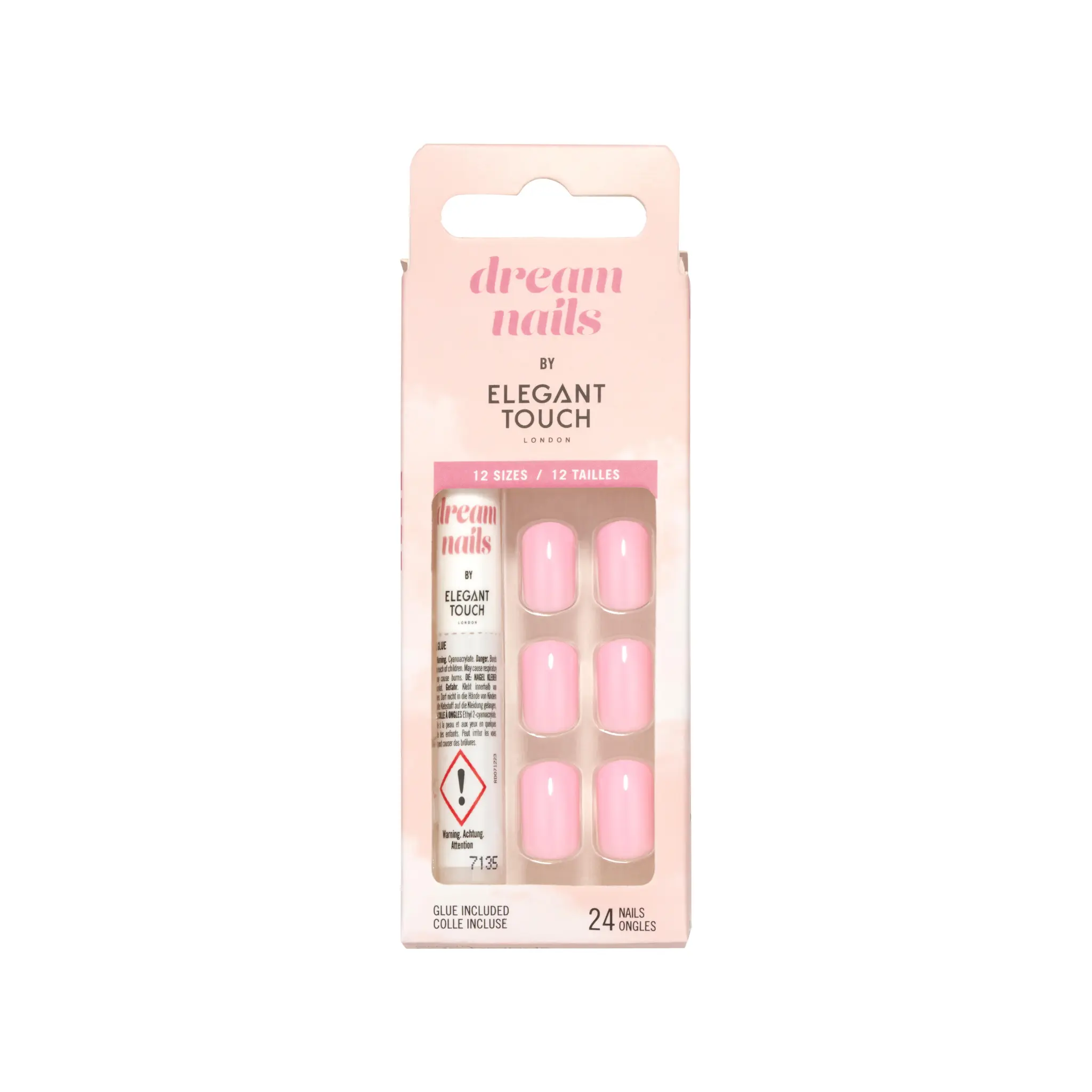ELEGANT TOUCH Dream Nails Faux ongles pink
