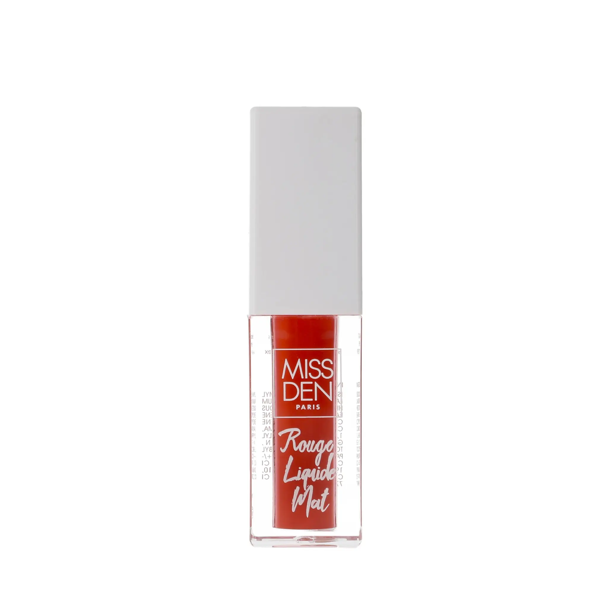 MISS DEN Rouge Liquide Mat Rouge à lèvres rouge tendresse