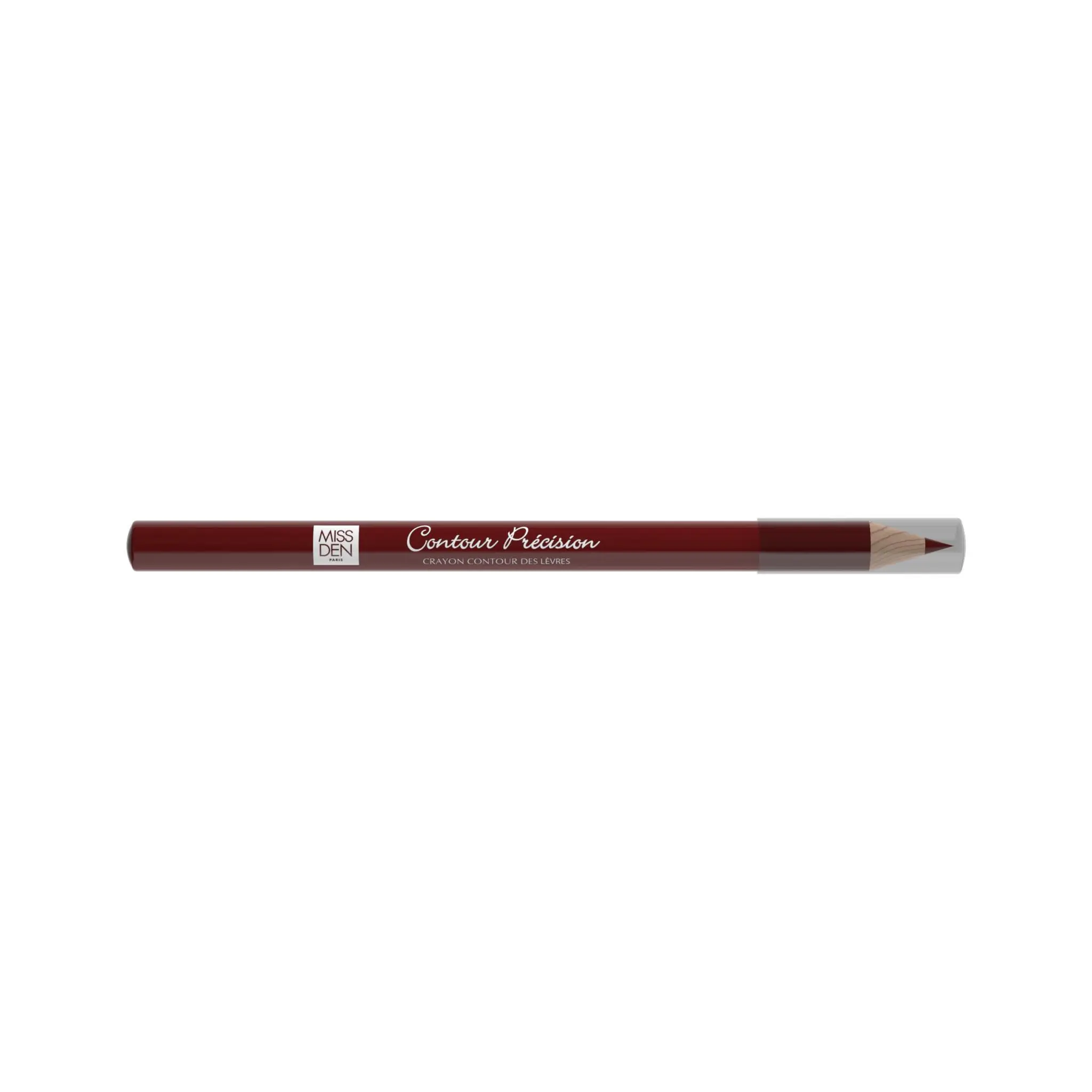 MISS DEN Contour Précision Crayon contour des lèvres bordeaux