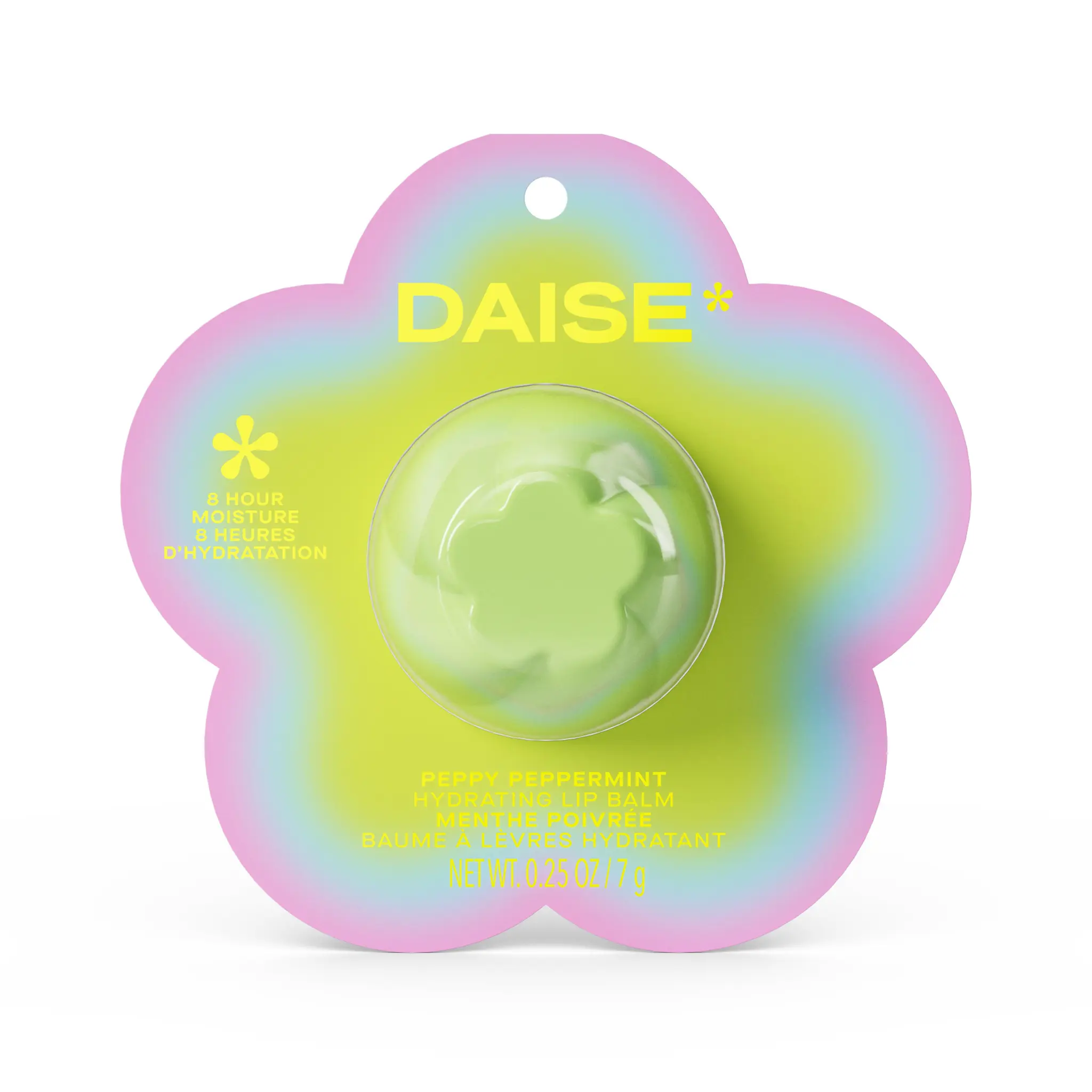 DAISE Hydrating lip balm peppy peppermint en pot