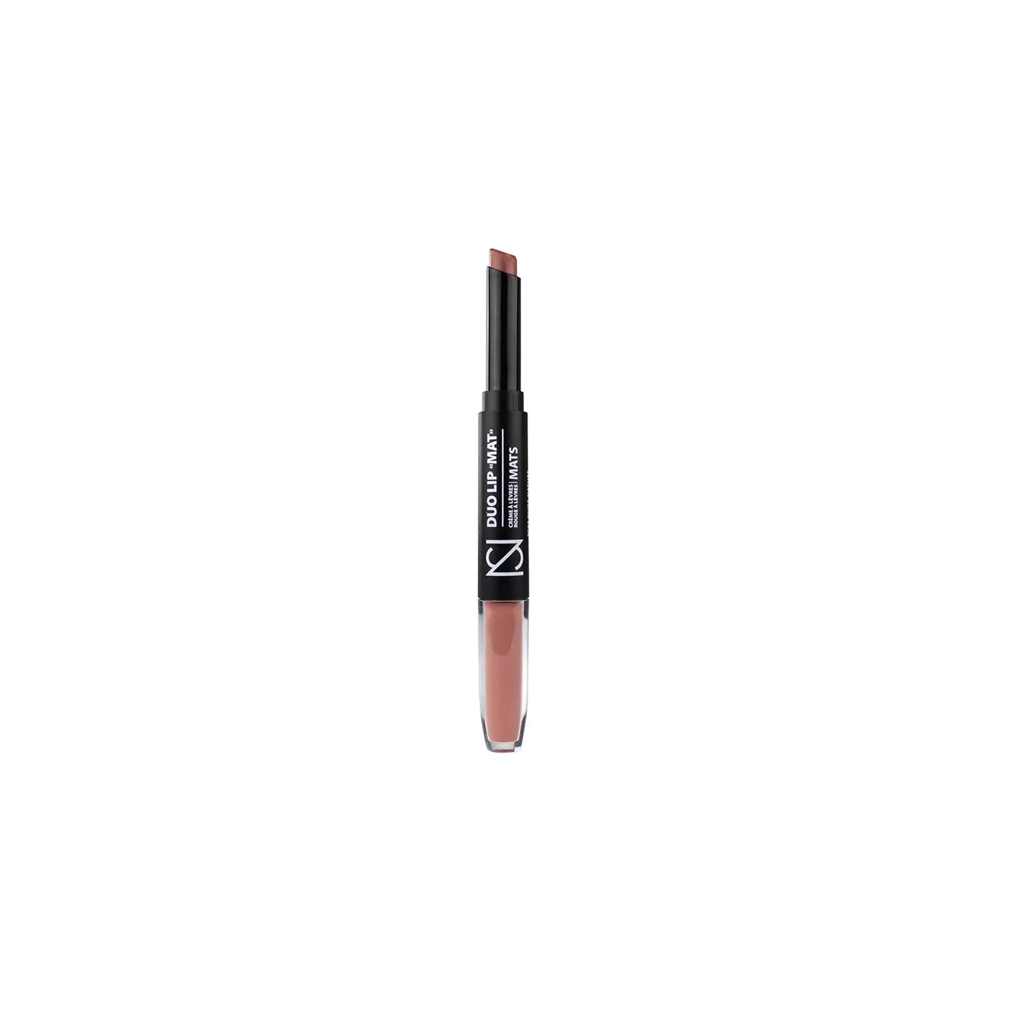 NS Duo lip mat crème à lèvres et rouge à lèvres 02 nude nature