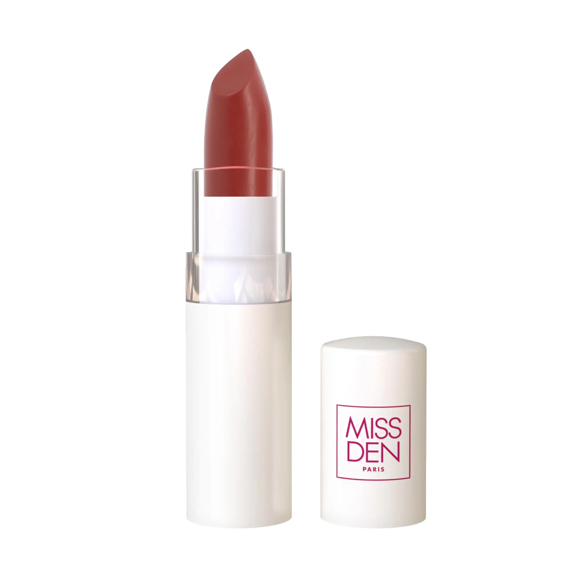 MISS DEN Essentiel Rouge à lèvres rouge tendre