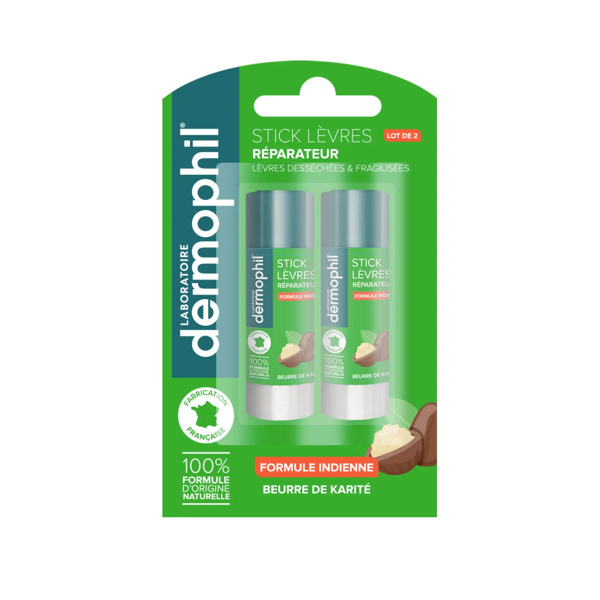 DERMOPHIL Sticks lèvres réparateur lèvres desséchées et fragiles