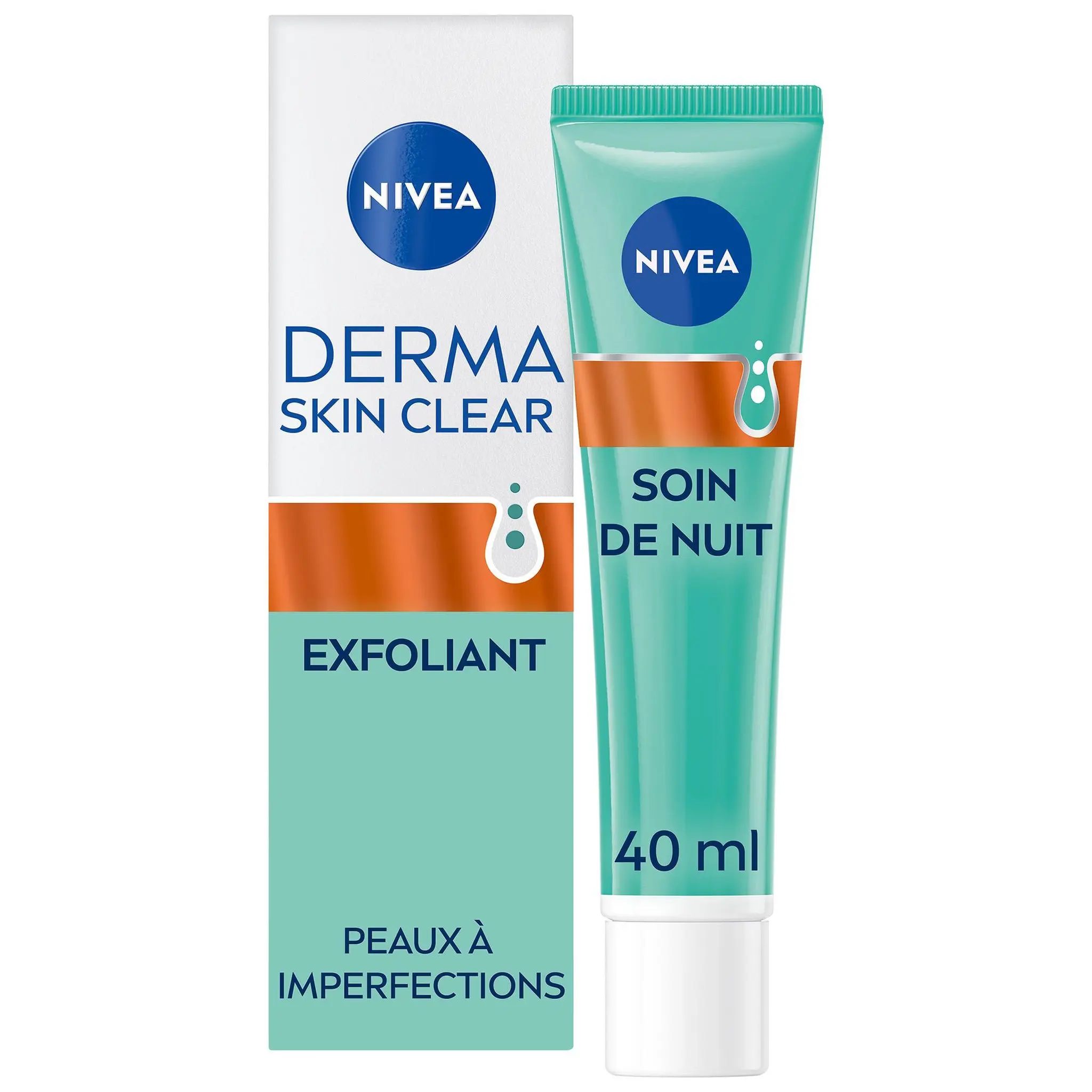 NIVEA Derma Skin Care Soin exfoliant quotidien de nuit