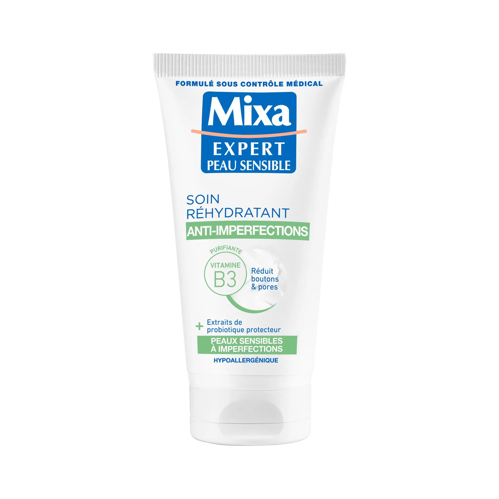MIXA Expert Soin très hydratant anti-imperfections pour peaux sensibles à imperfections