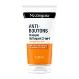 NEUTROGENA Anti-Boutons Masque nettoyant 2 en 1 à l'acide salicylique peaux à tendance acnéïque