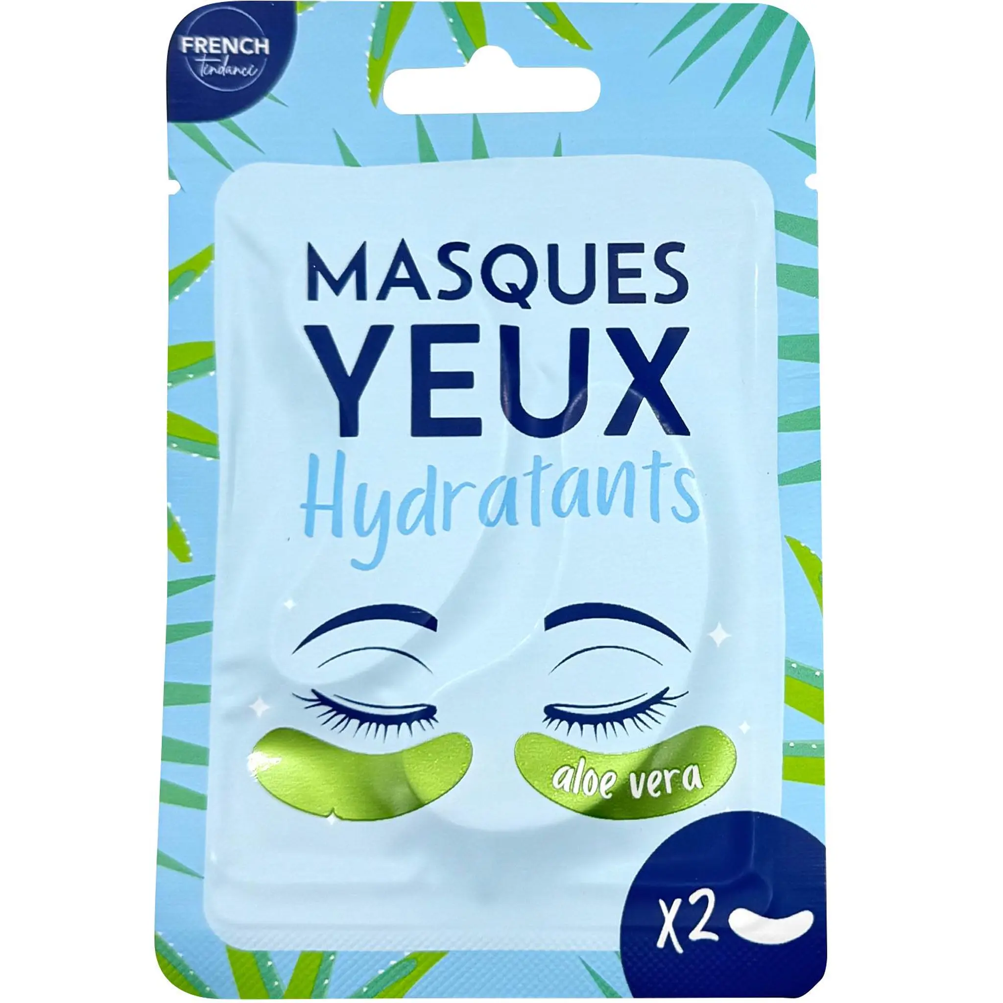 FRENCH TENDANCE Patchs hydratant pour les yeux à l'aloe vera