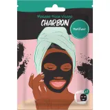 FRENCH TENDANCE Masque tissu visage purifiant charbon