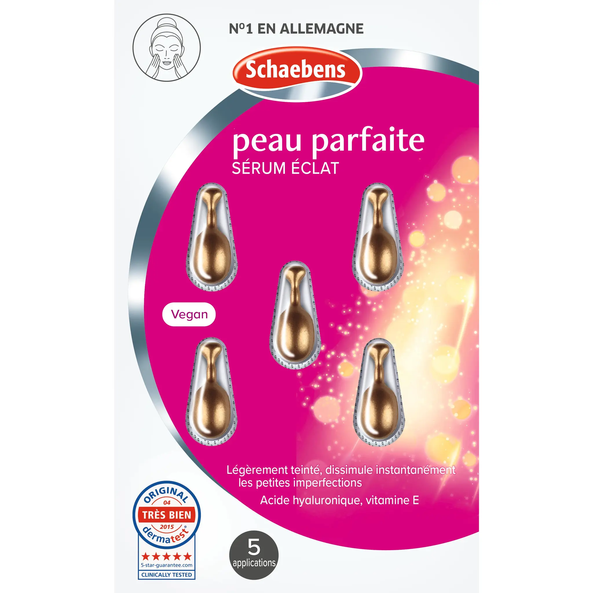 SCHAEBENS Sérum éclat peau parfaite à l'acide hyaluronique et vitamine E